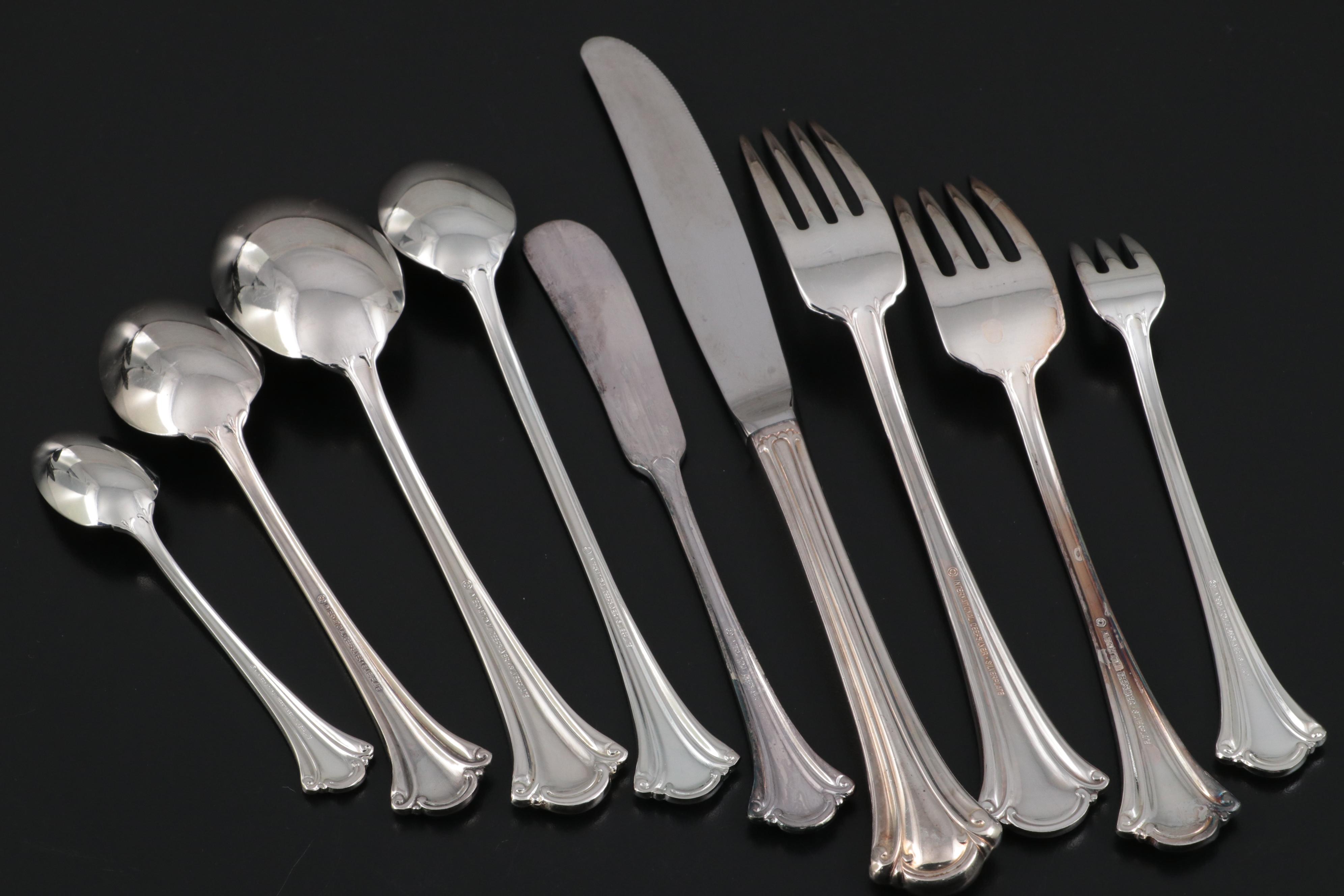 International Silver "Serenity" Silver Plate Flatware, 1985–1997