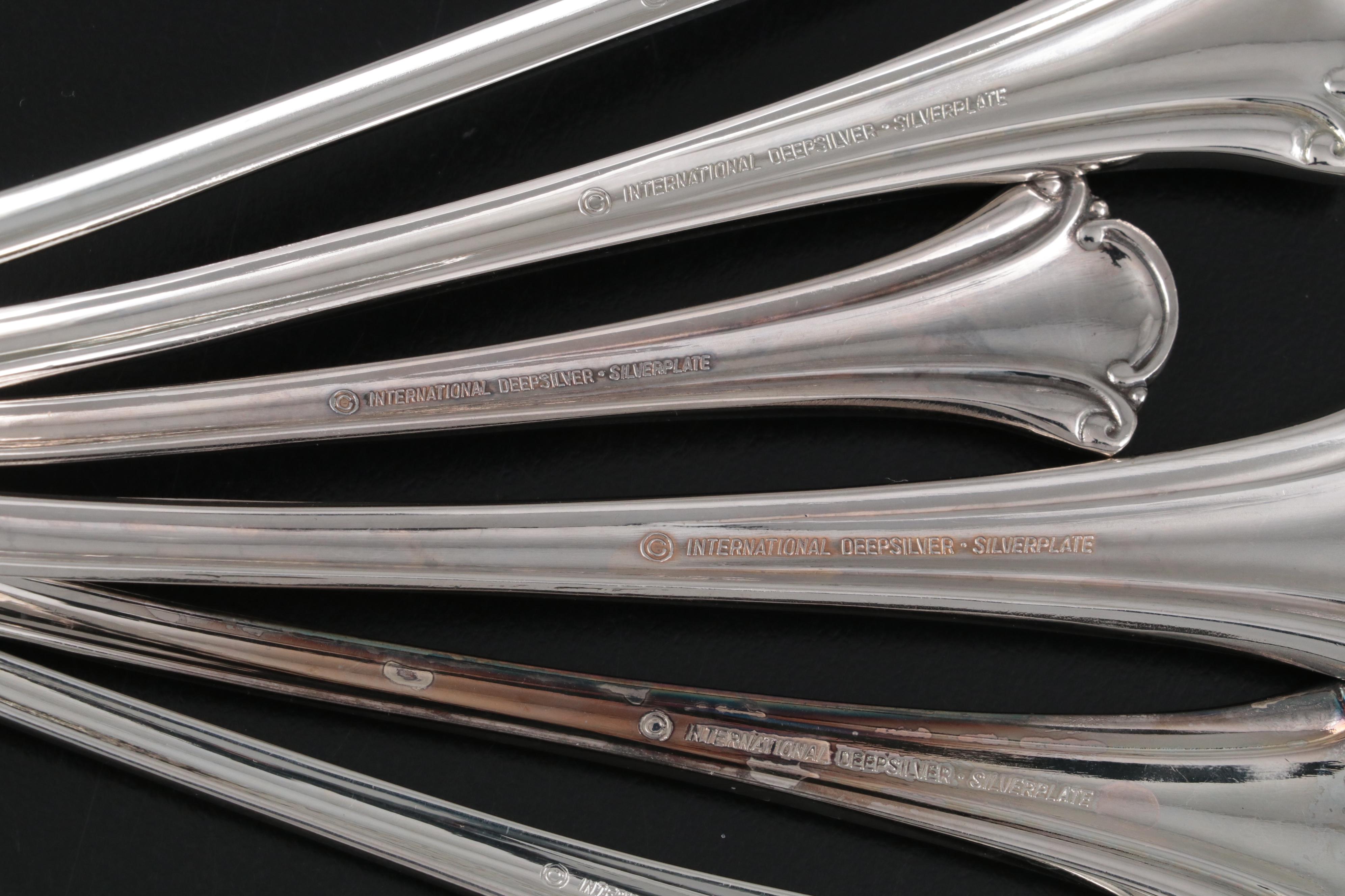 International Silver "Serenity" Silver Plate Flatware, 1985–1997