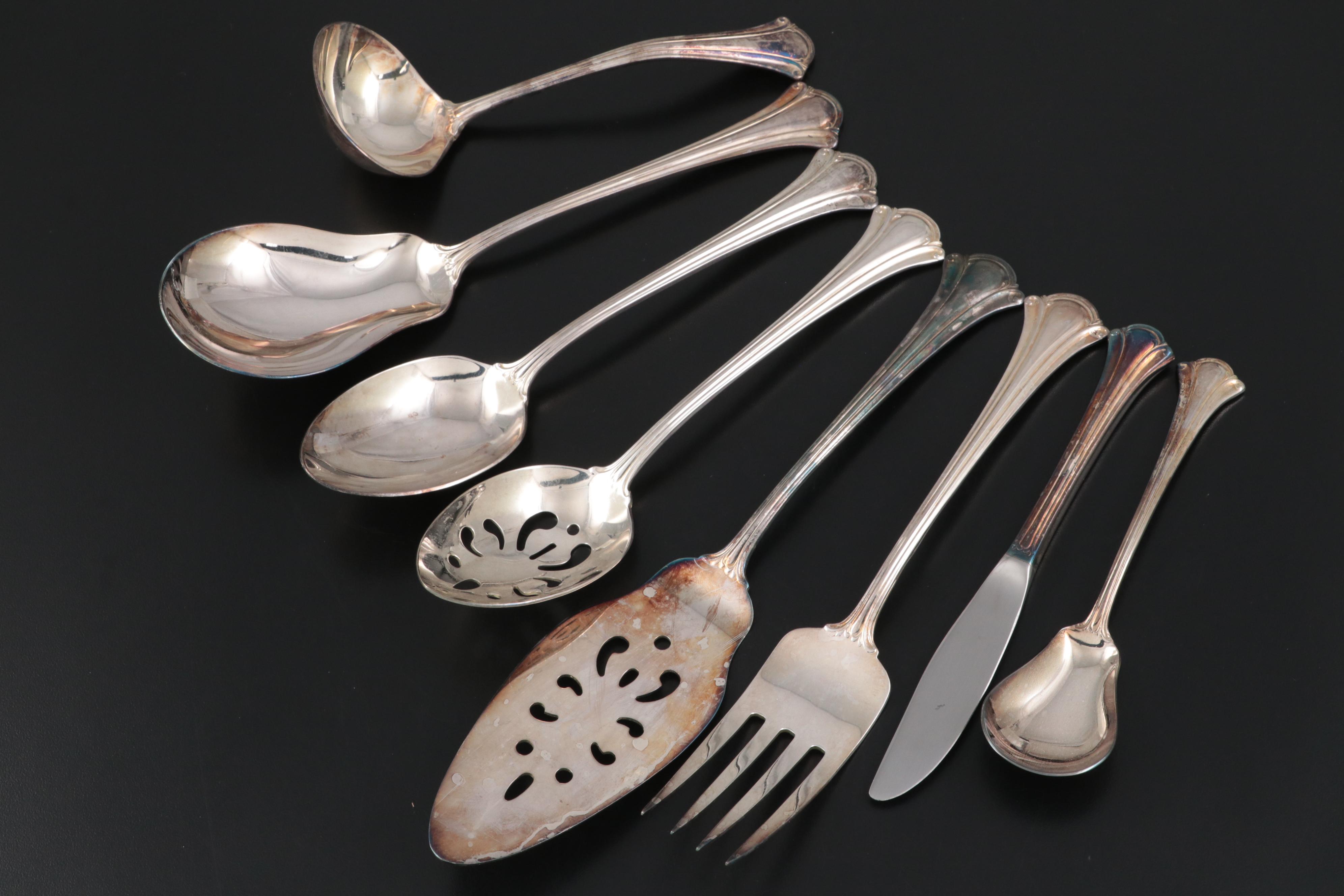 International Silver "Serenity" Silver Plate Flatware, 1985–1997
