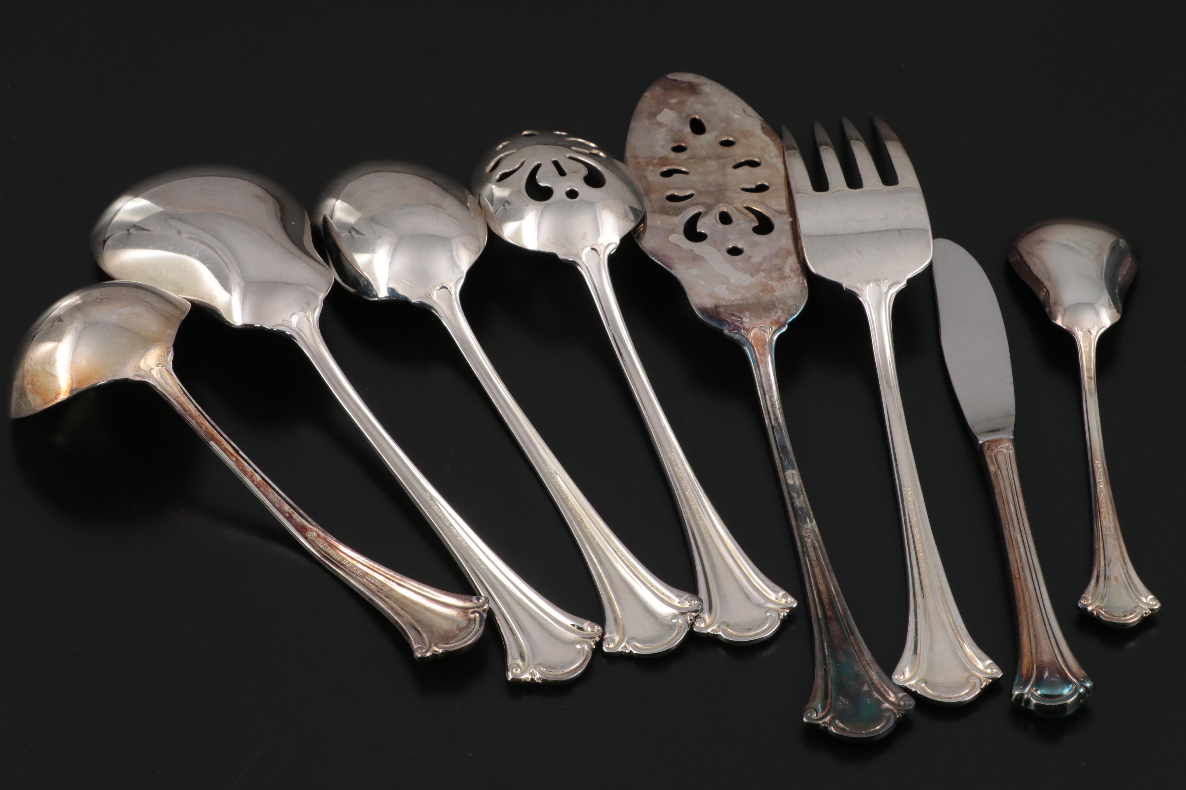 International Silver "Serenity" Silver Plate Flatware, 1985–1997