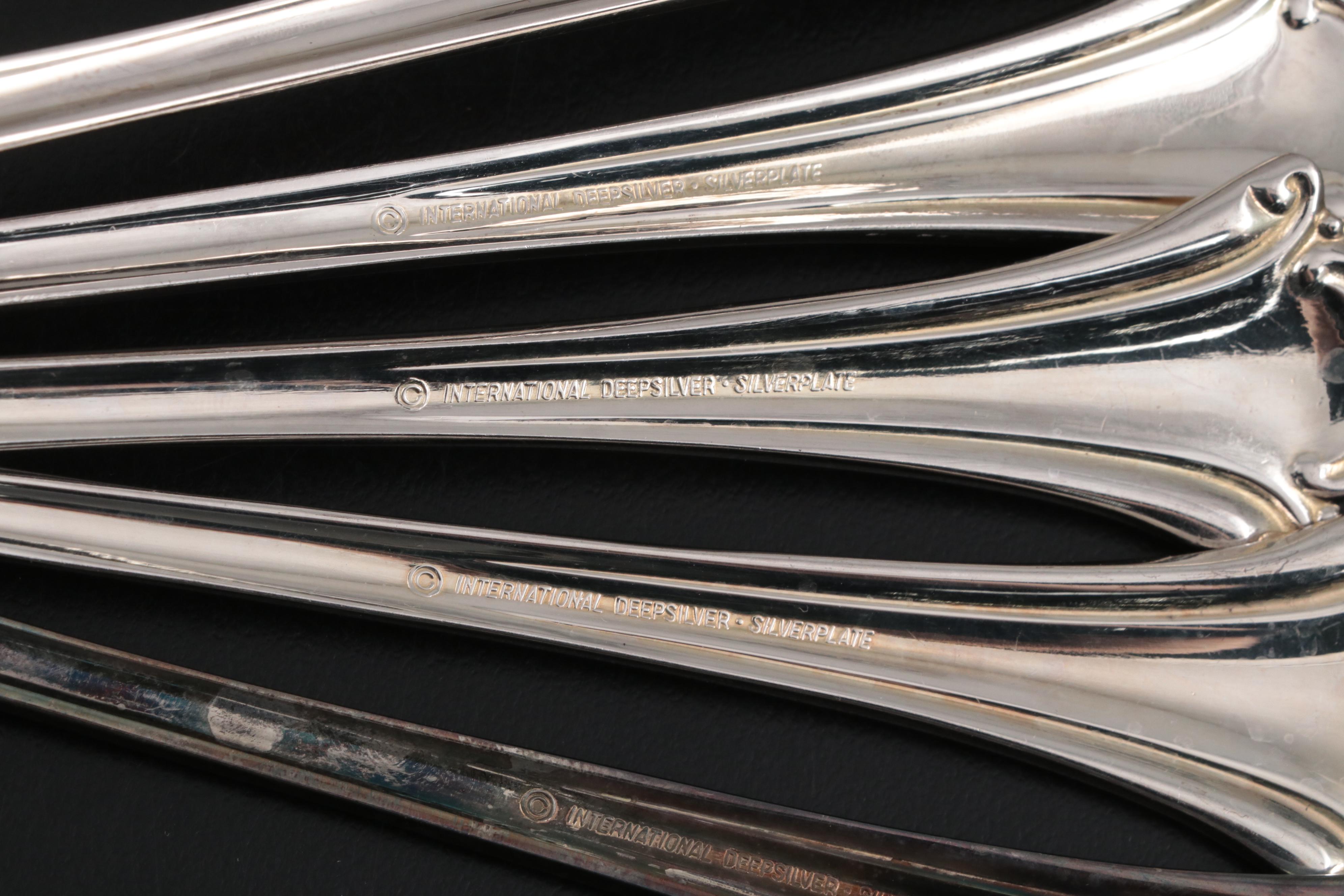 International Silver "Serenity" Silver Plate Flatware, 1985–1997