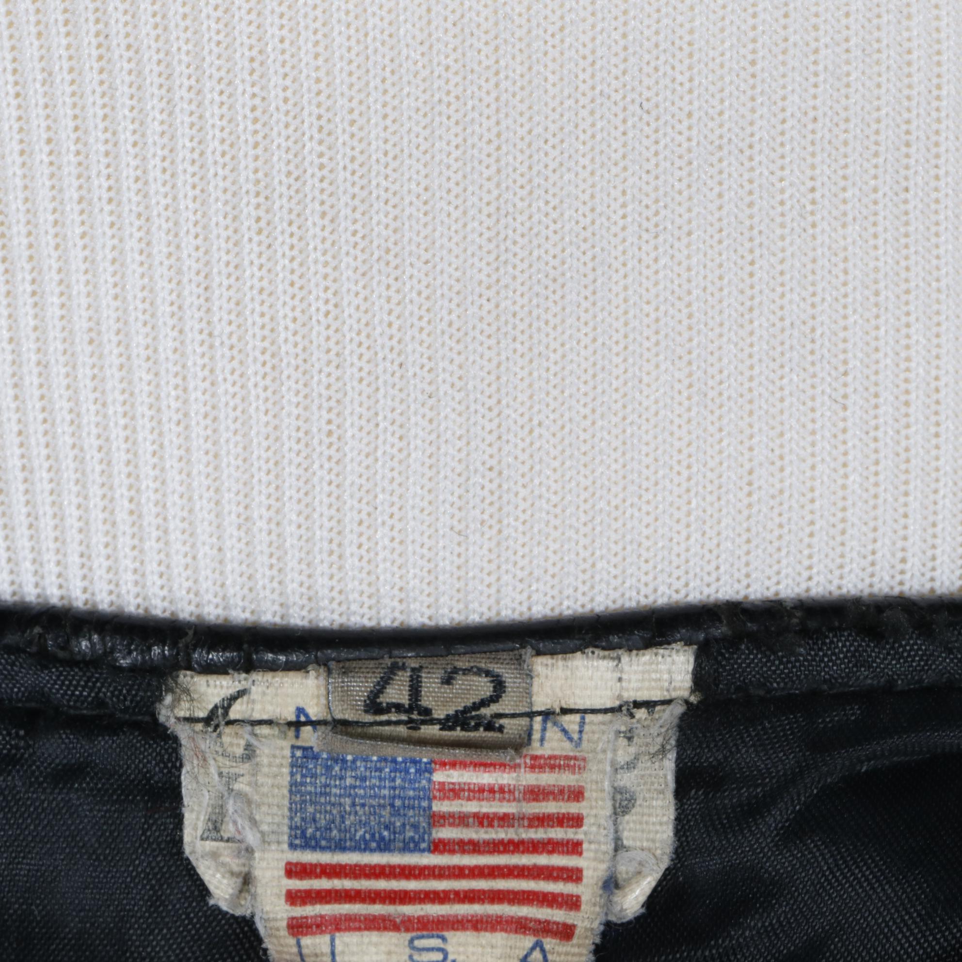 Men's Black Leather Motorcycle Vest with Patches