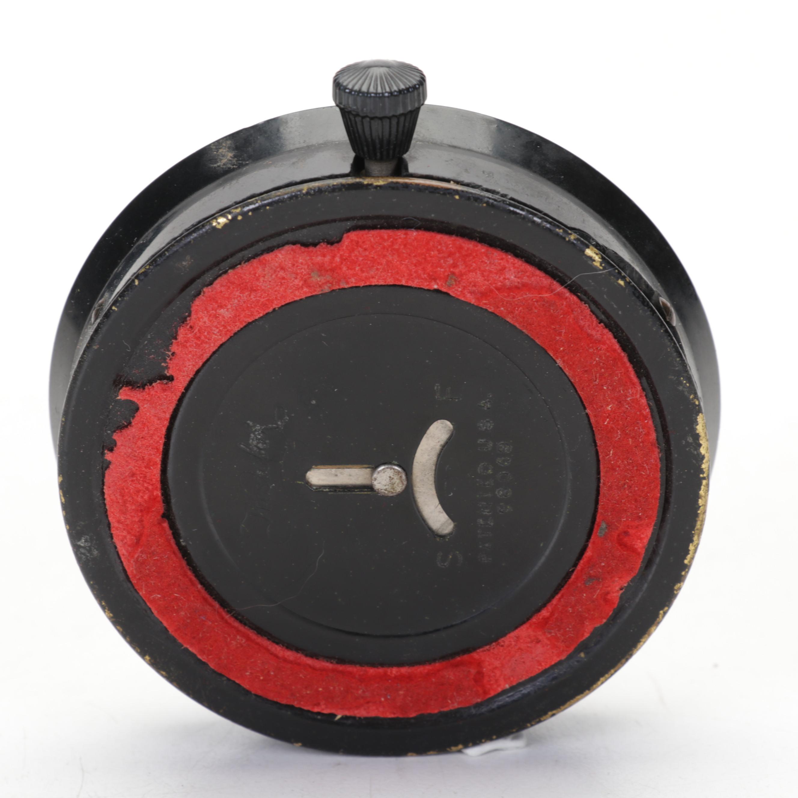 Westclox Earth, Moon and Stars Paperweight Clock, 1930s