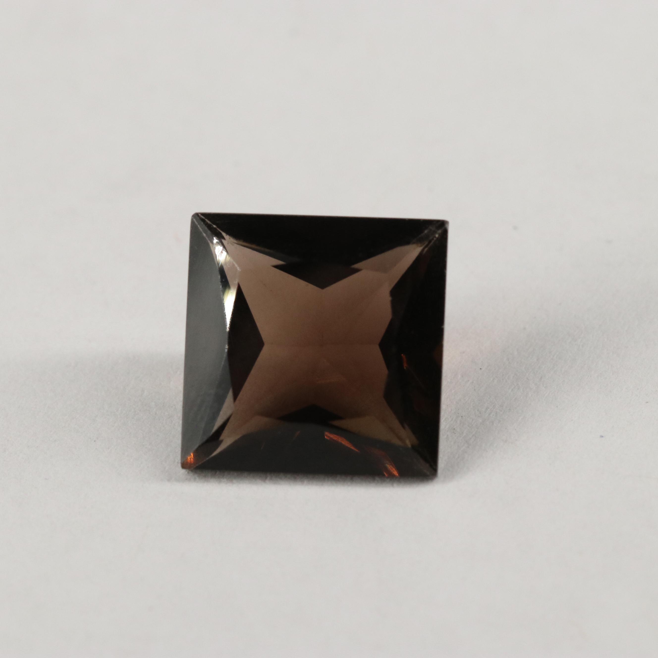 Loose 7.13 CT Smoky Quartz