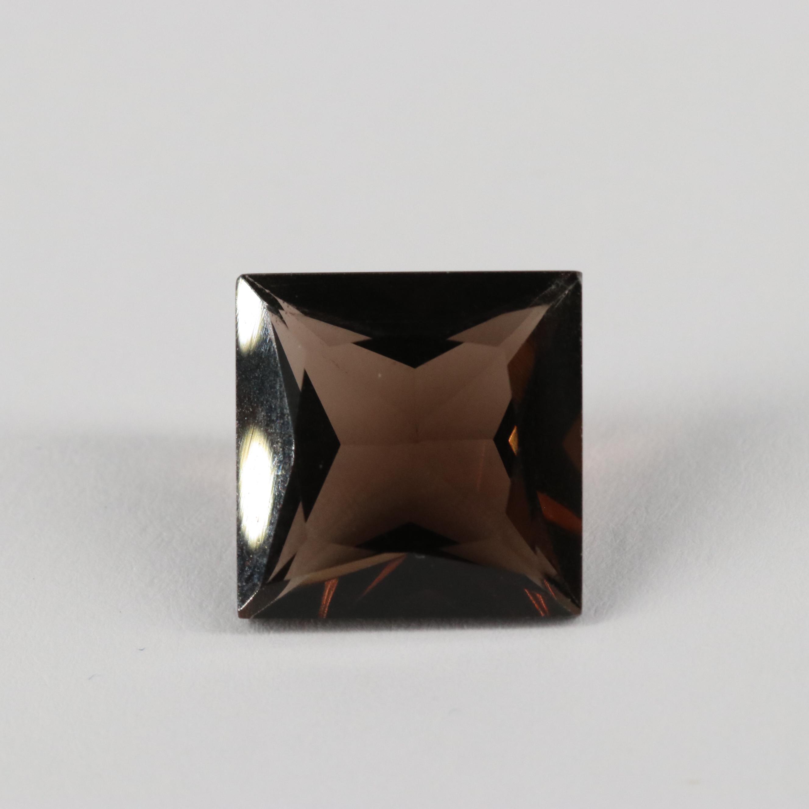 Loose 7.13 CT Smoky Quartz