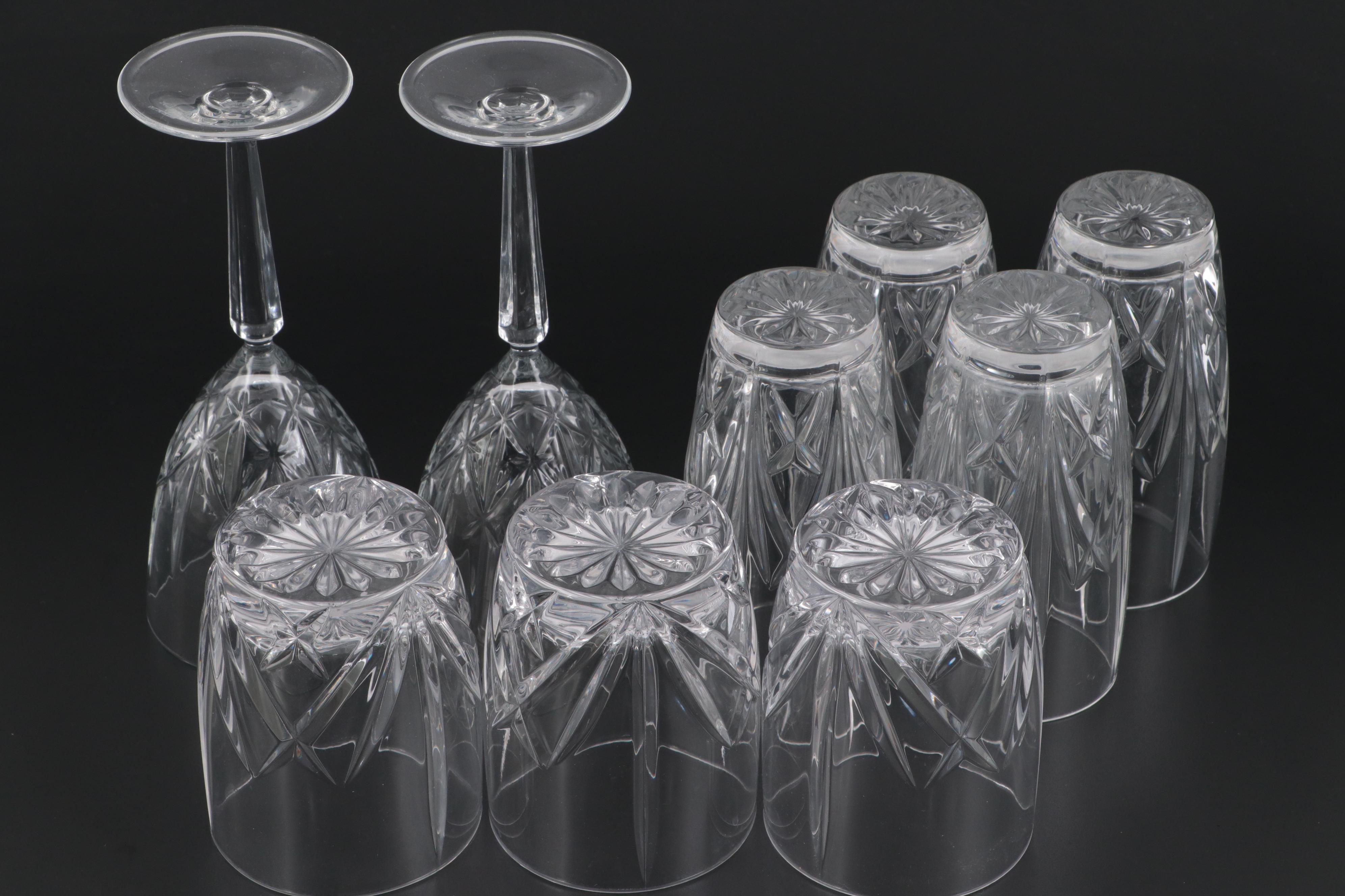 Marquis by Waterford Crystal "Brookside" Glasses and "Sparkle" Stemware