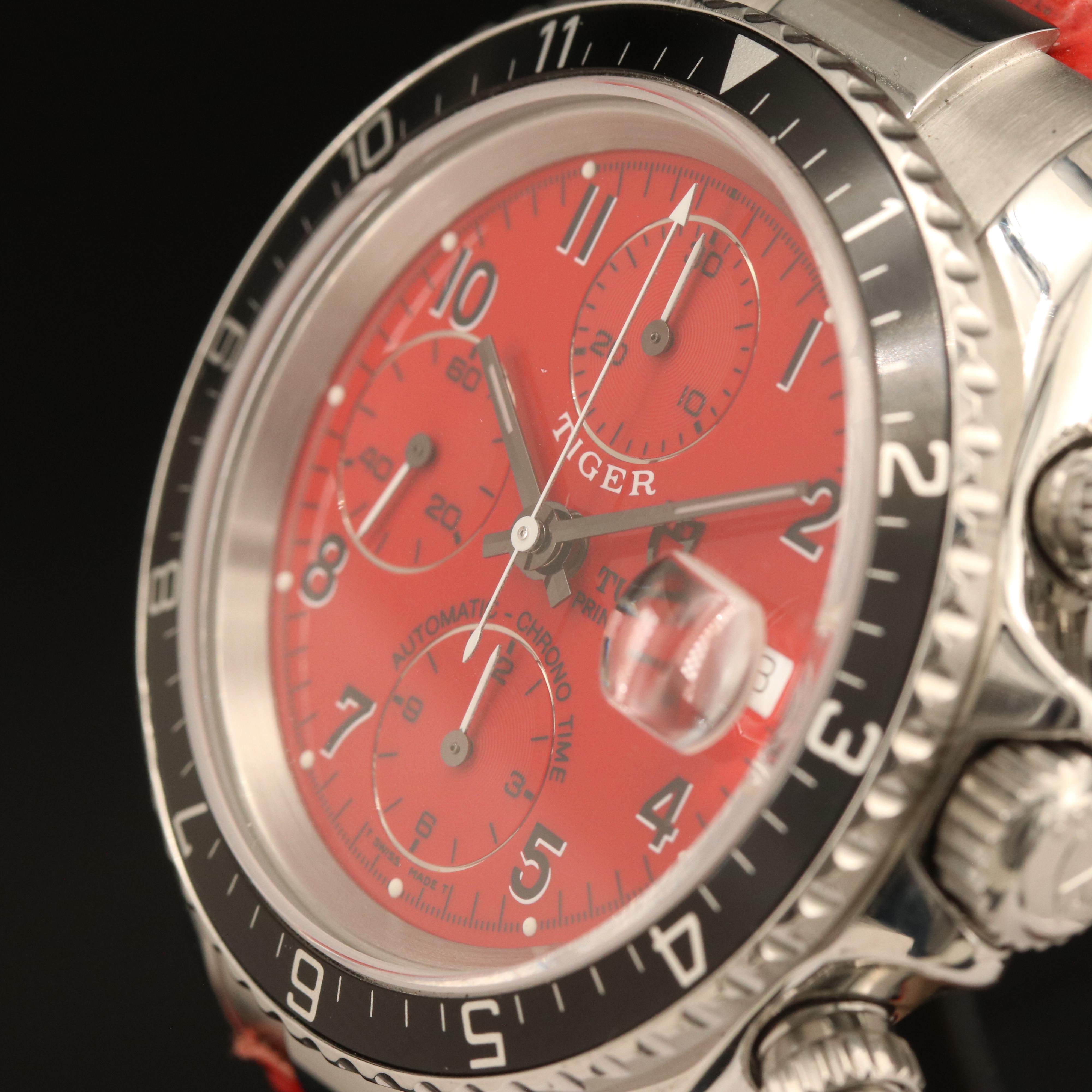 Tudor Tiger Prince Date Chronograph Steel Automatic Watch