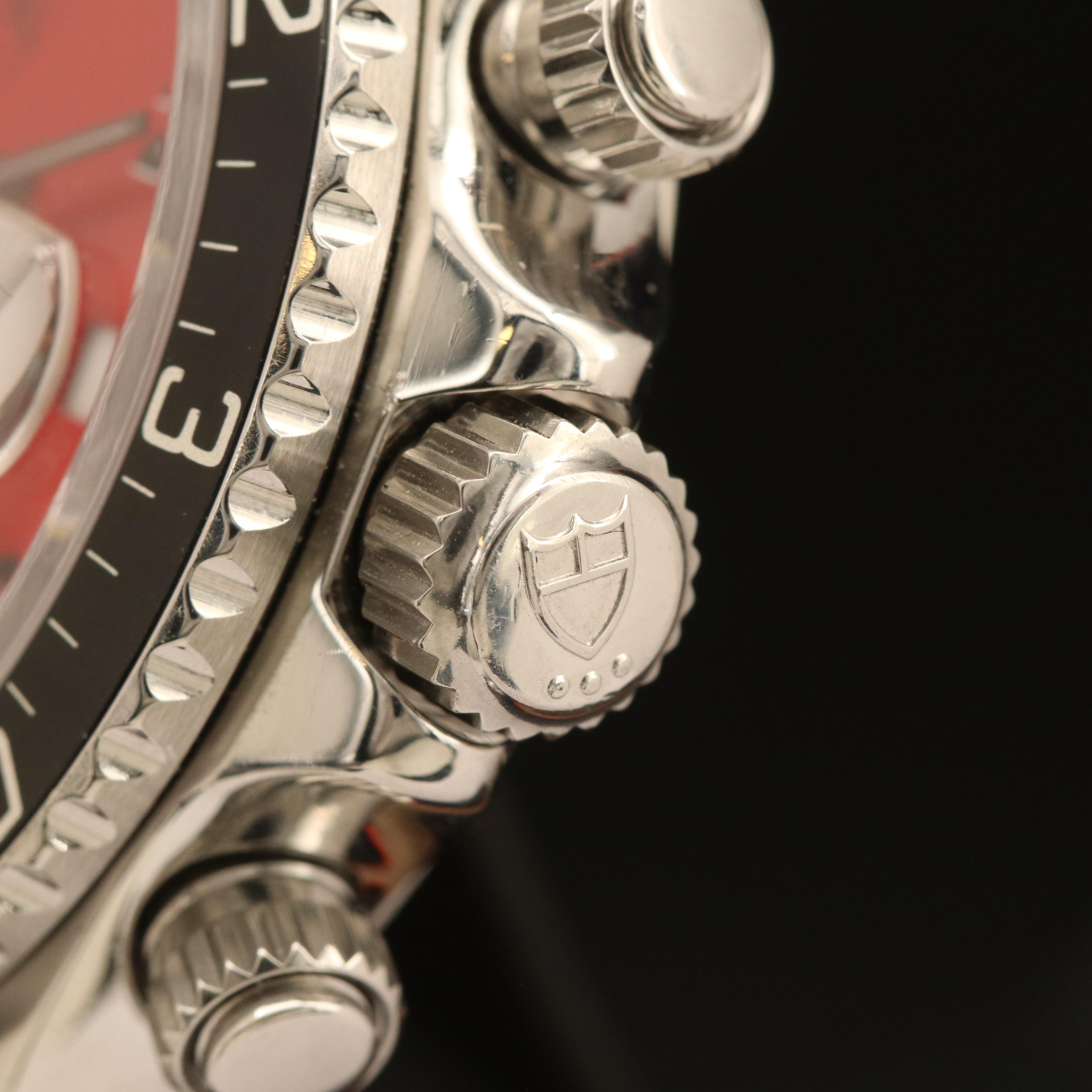 Tudor Tiger Prince Date Chronograph Steel Automatic Watch