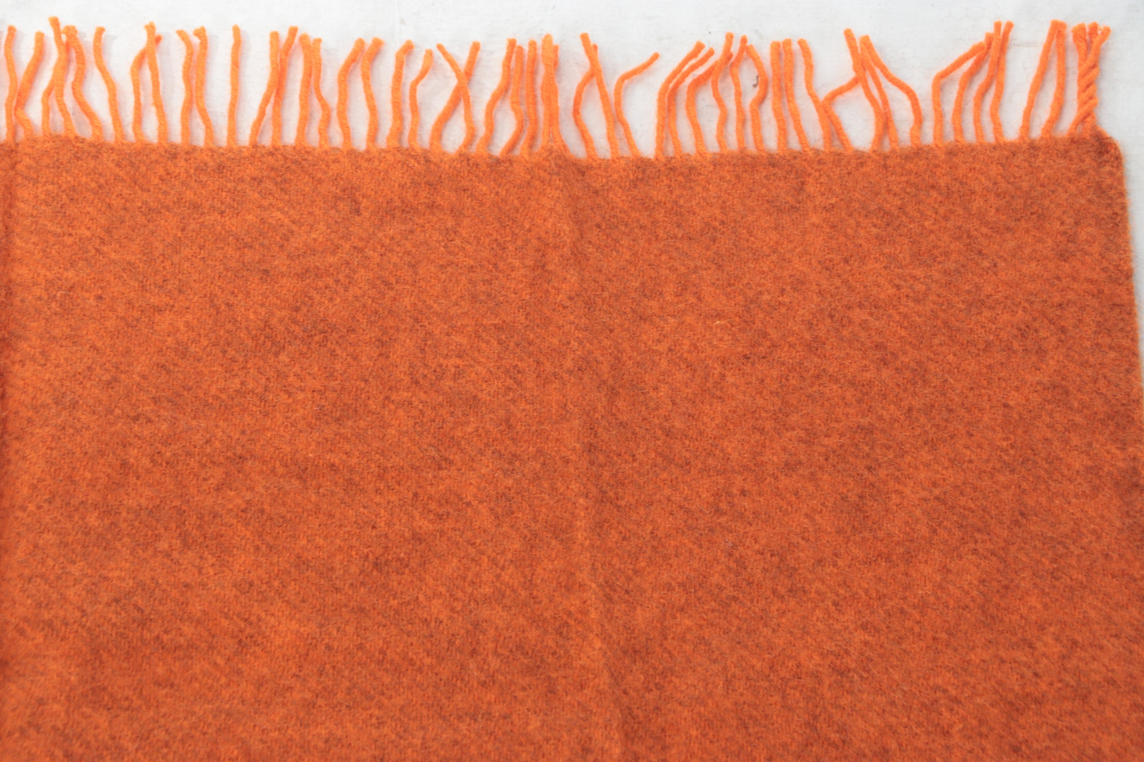 Klippan Fringed Gotland Wool Throw Blanket