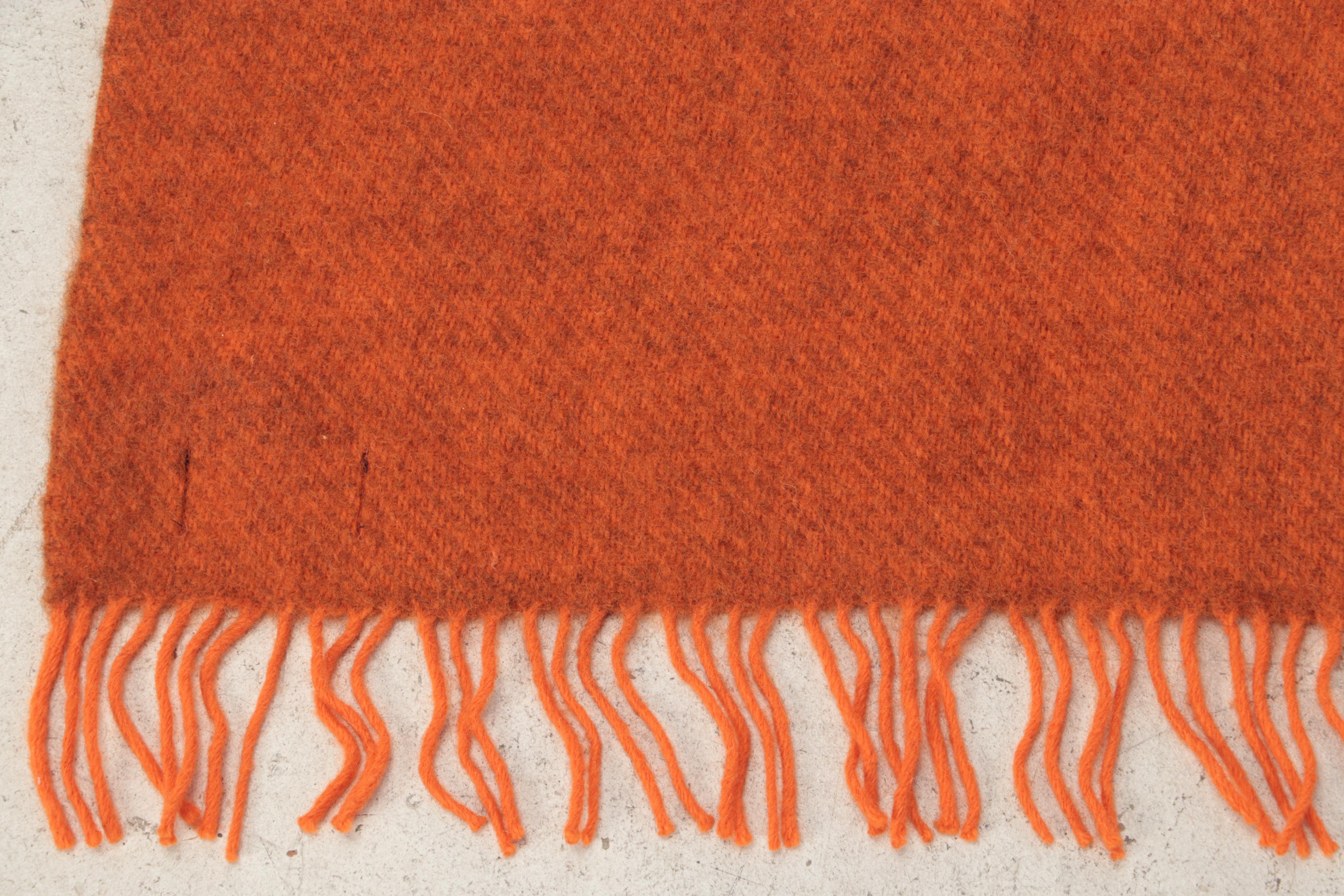 Klippan Fringed Gotland Wool Throw Blanket