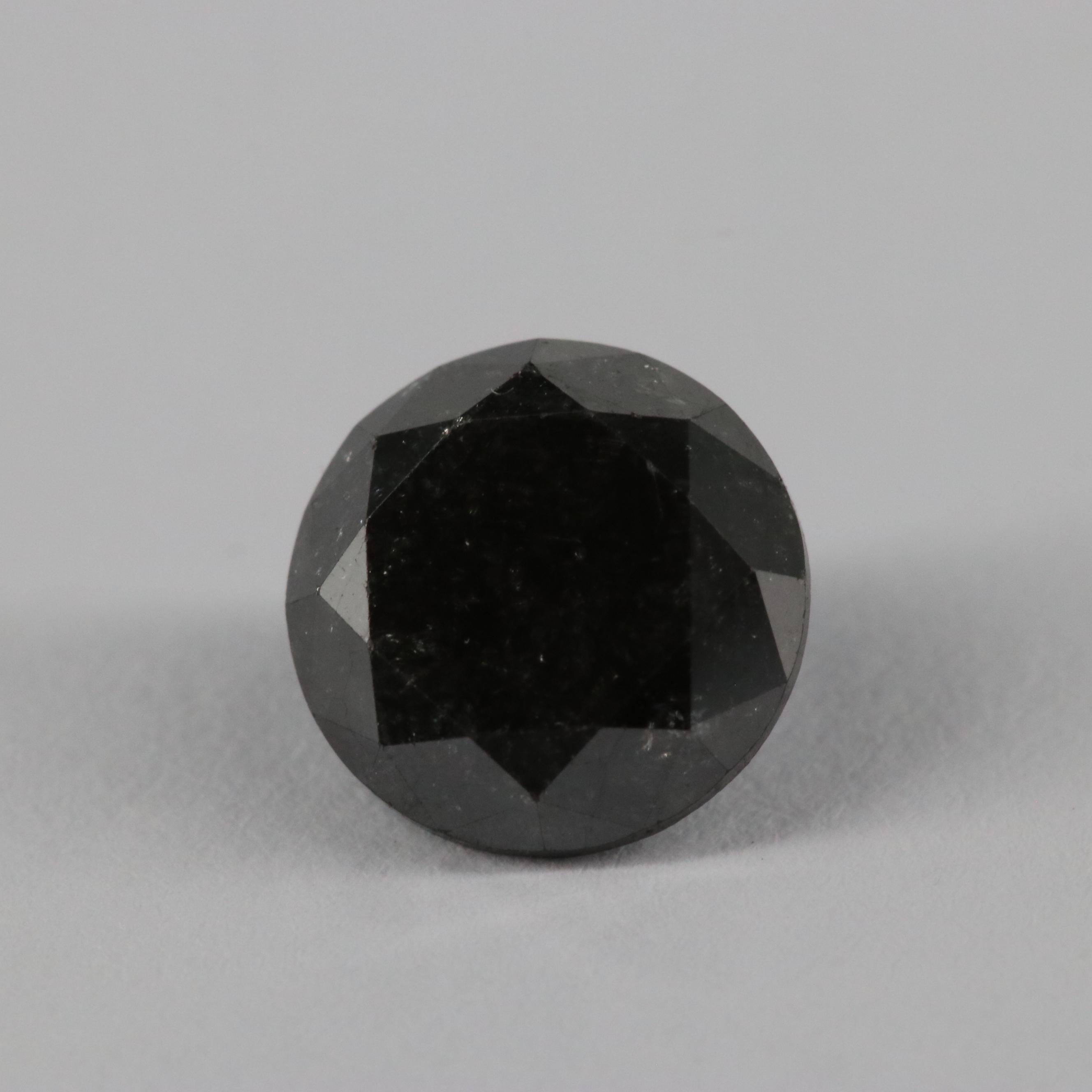 Loose 2.83 CT Black Diamond