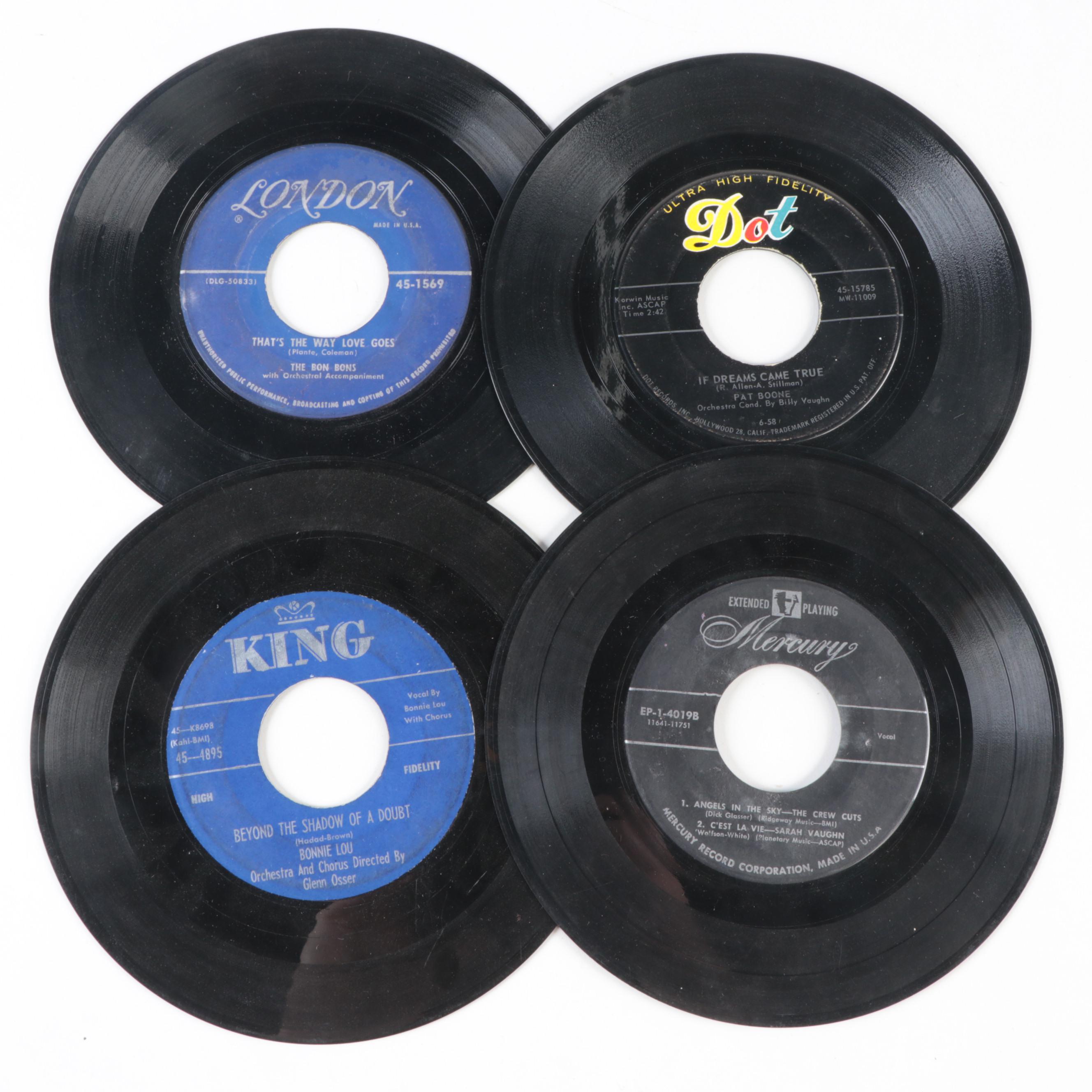 Everly Brothers, Connie Francis, Carl Perkins and Other 45 Records