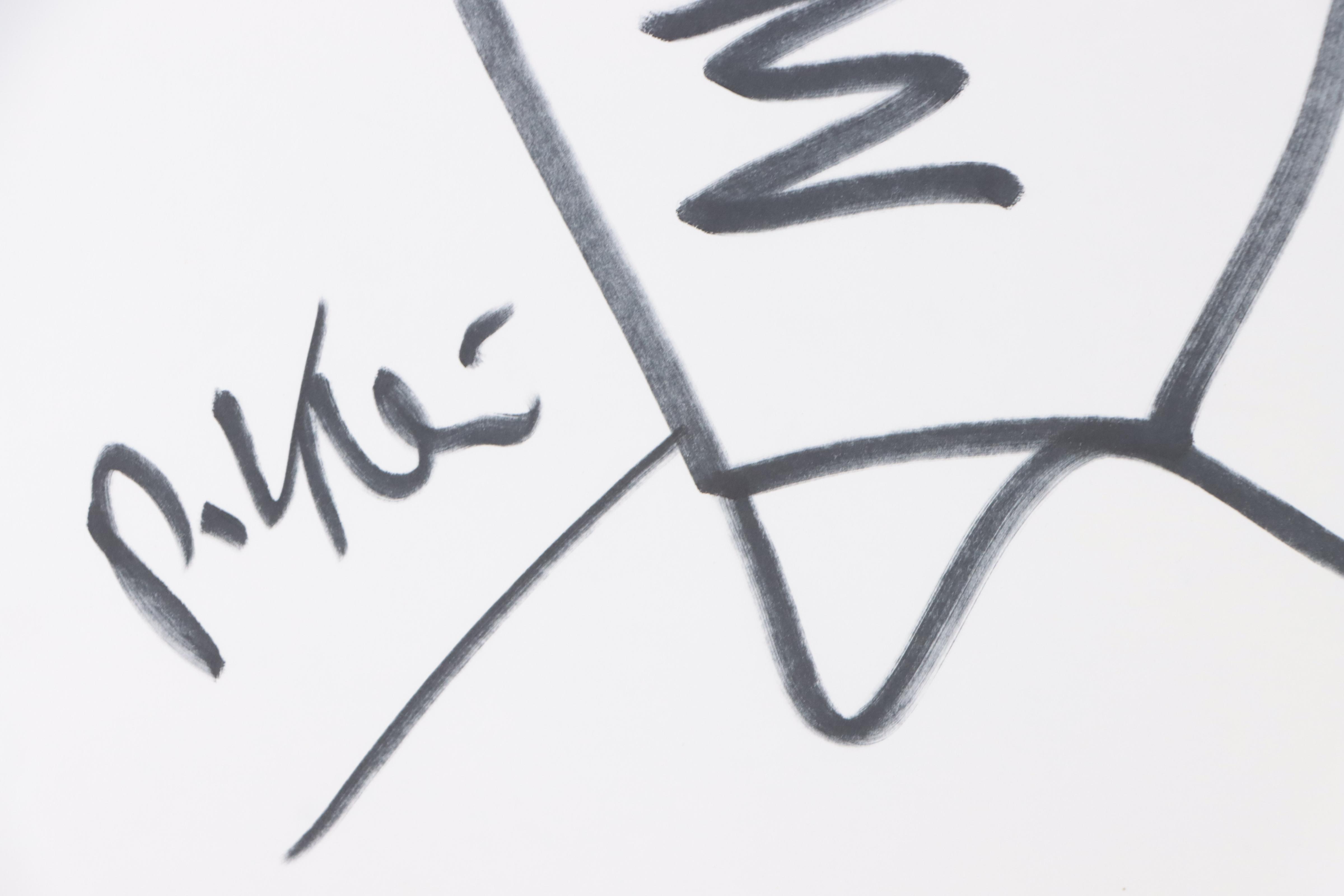 Peter Keil Abstract Ink Portraits