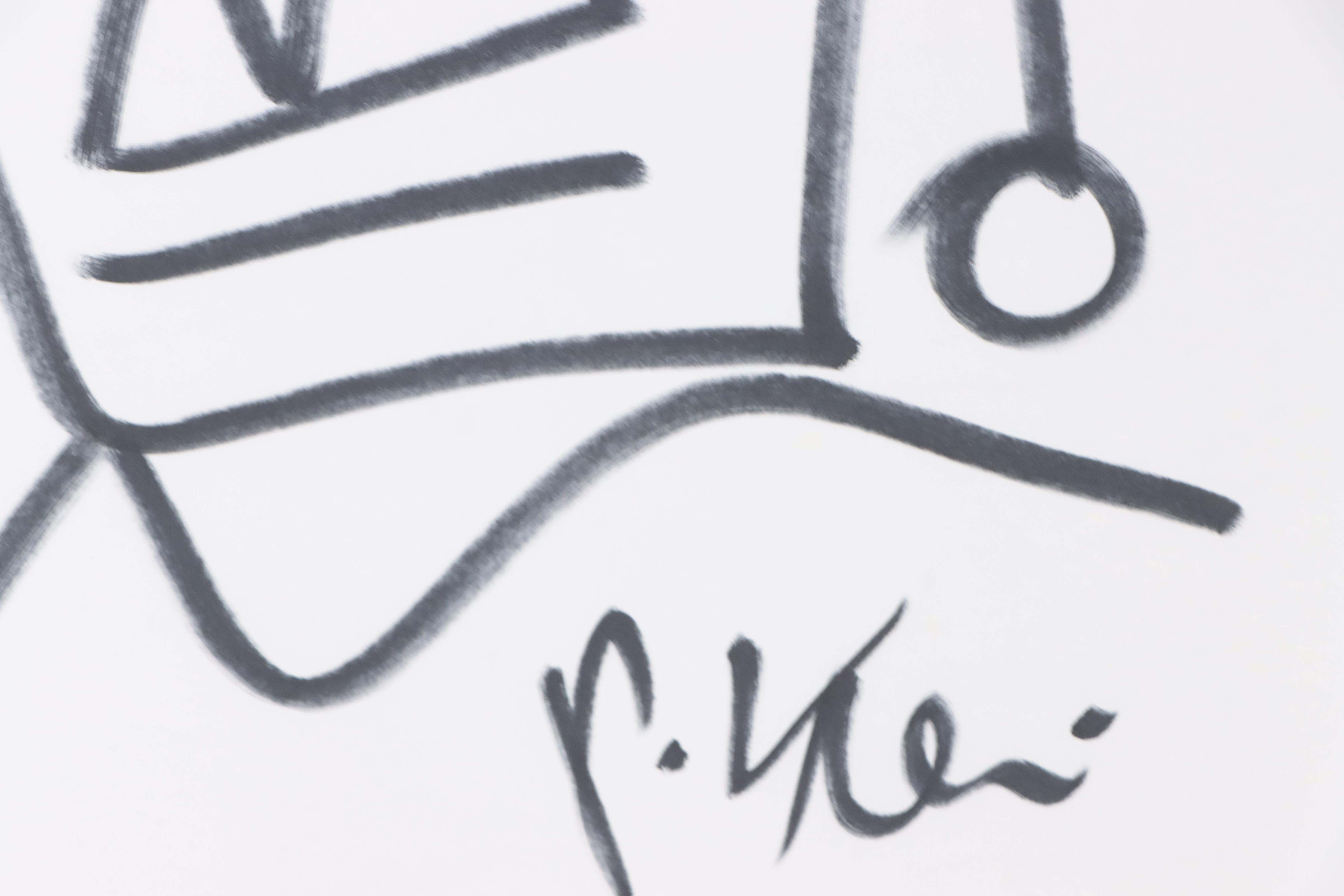 Peter Keil Abstract Ink Portraits