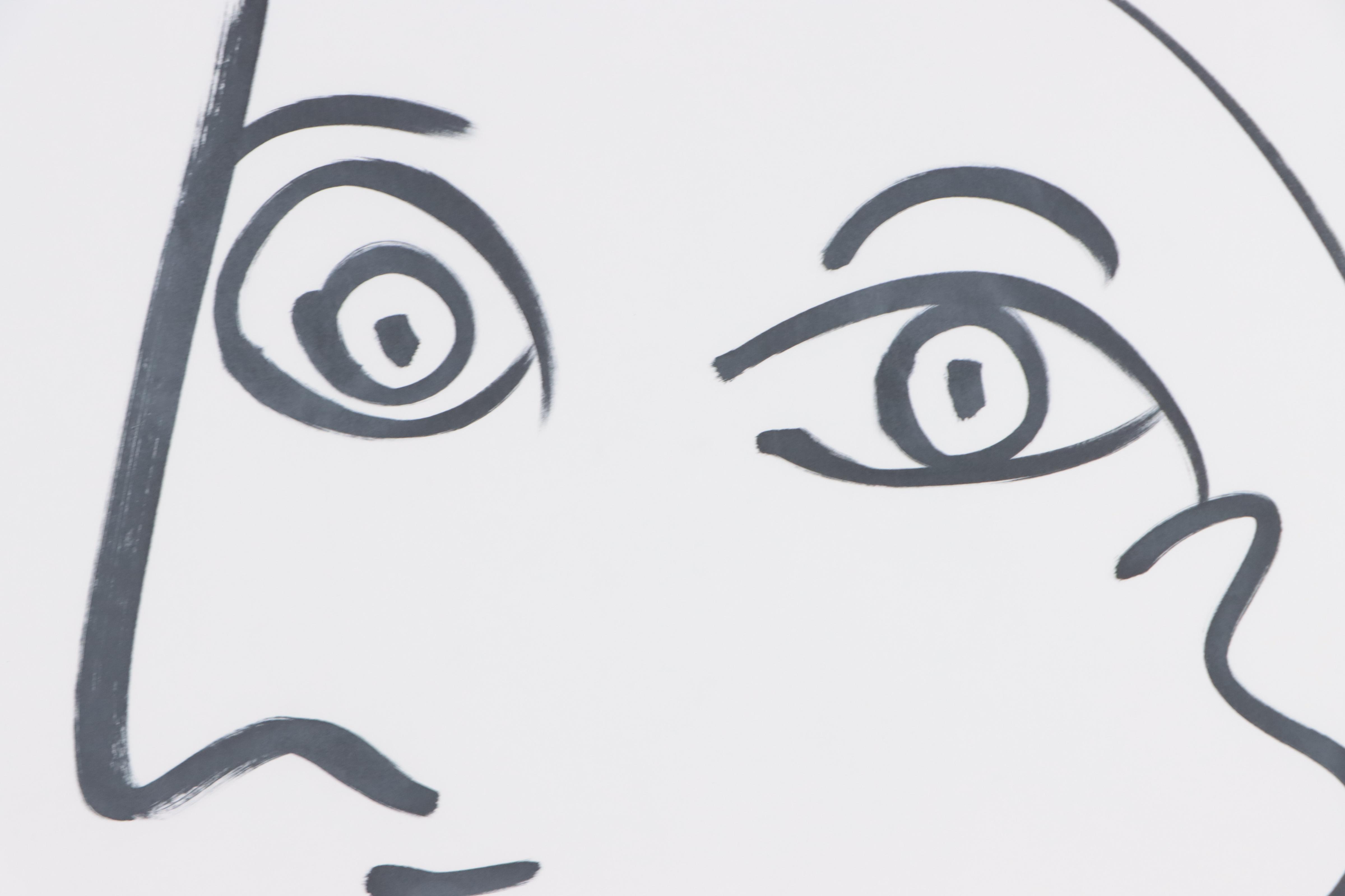 Peter Keil Abstract Ink Portraits