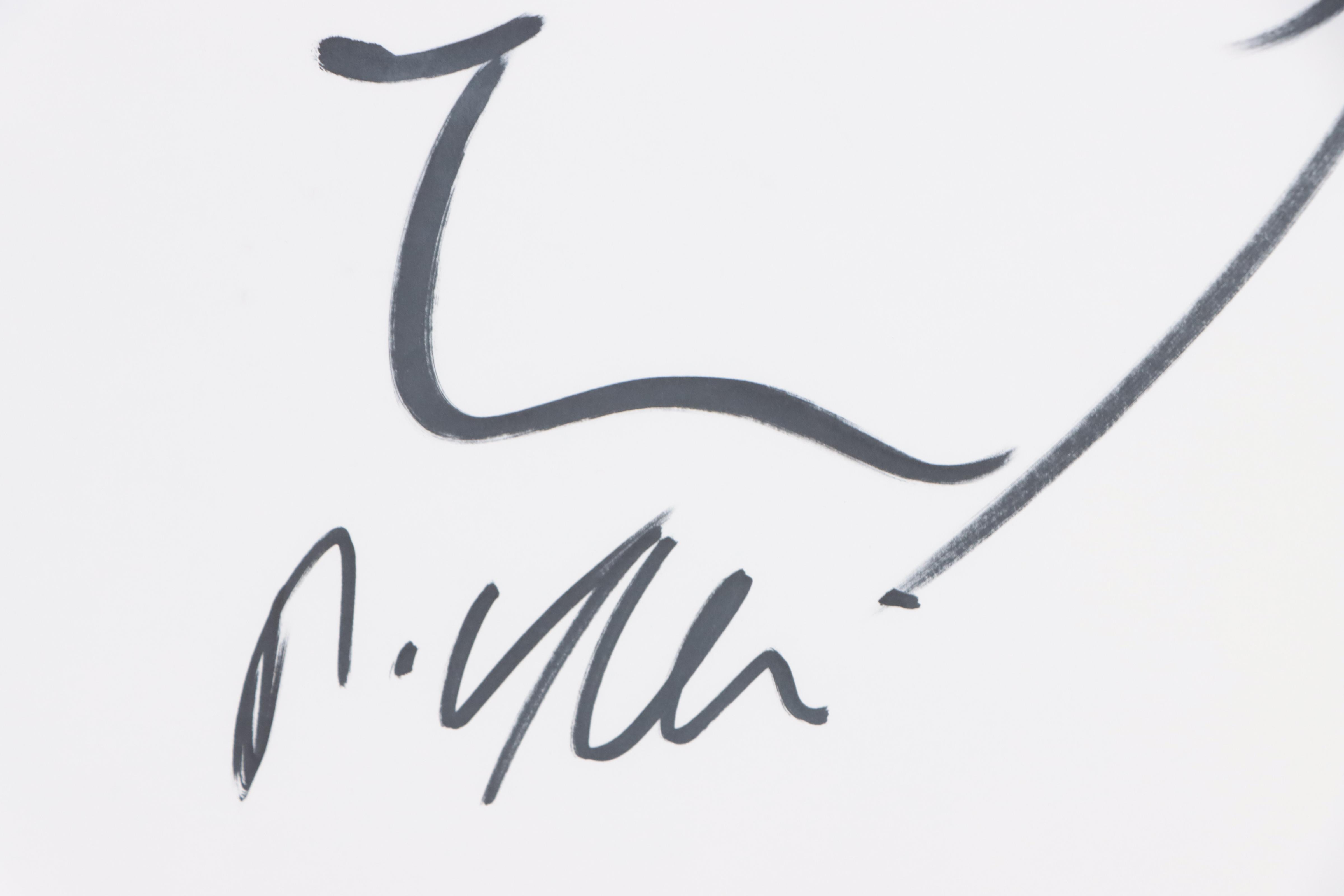 Peter Keil Abstract Ink Portraits