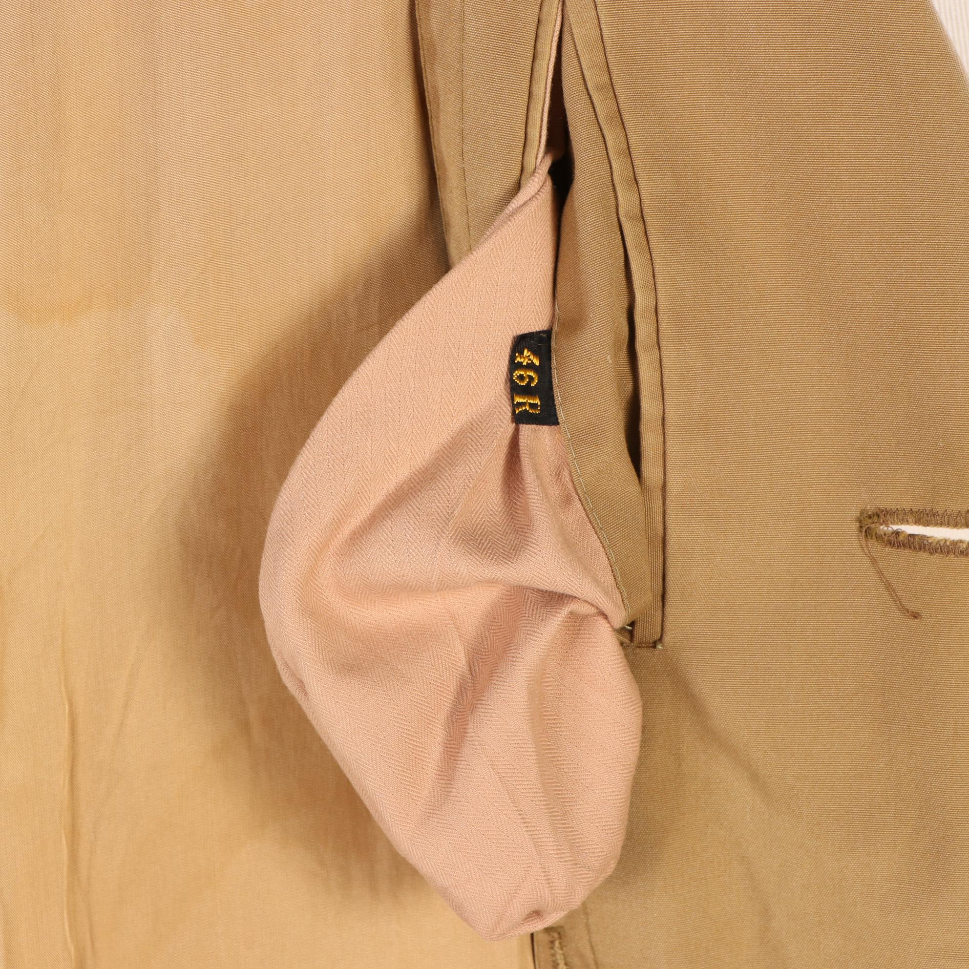 Men's Double-Breasted Trench Coat