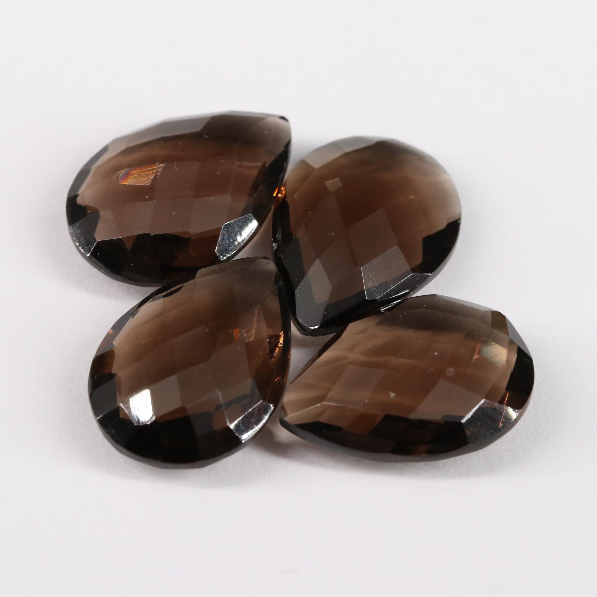 Loose 30.63 CTW Smoky Quartz