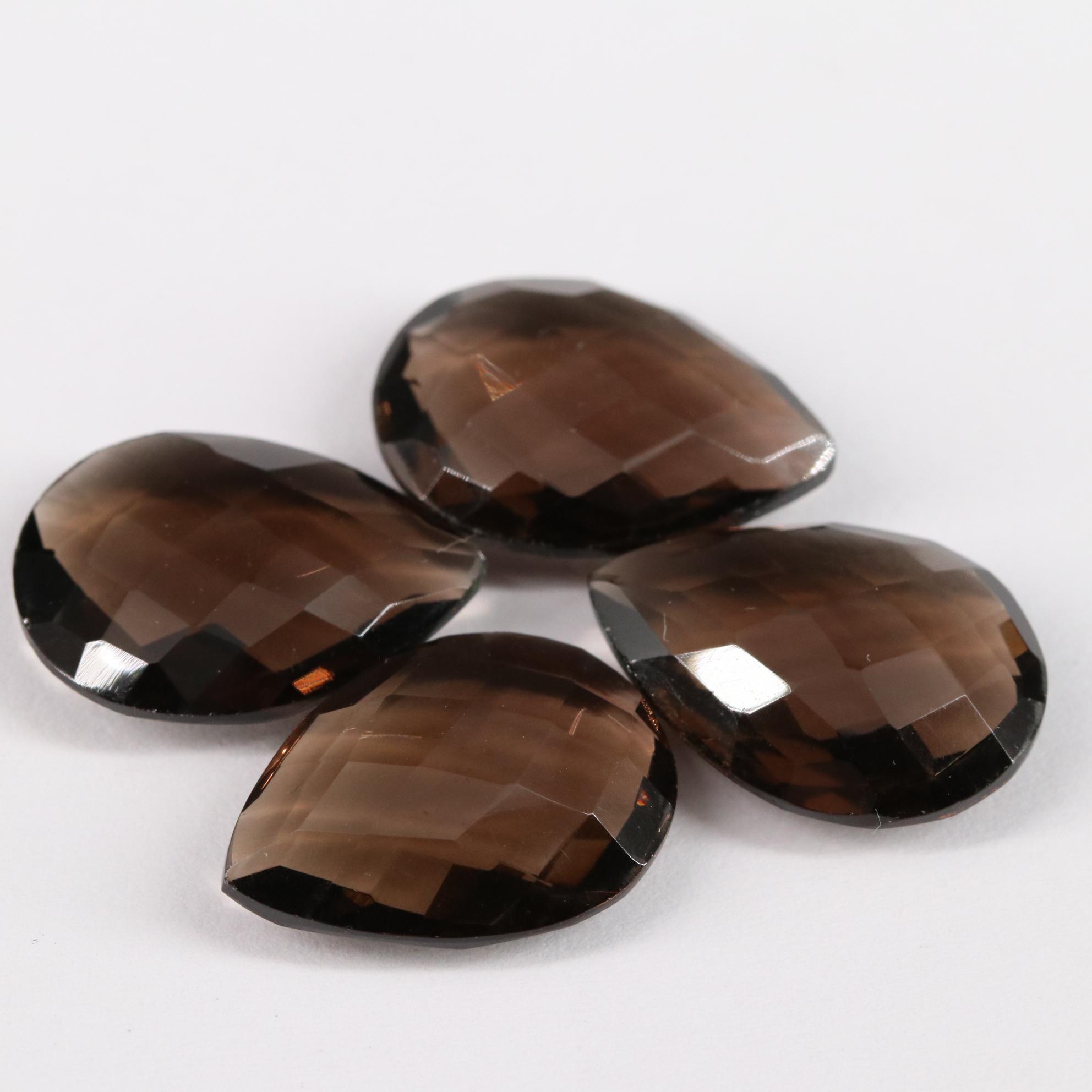 Loose 30.63 CTW Smoky Quartz