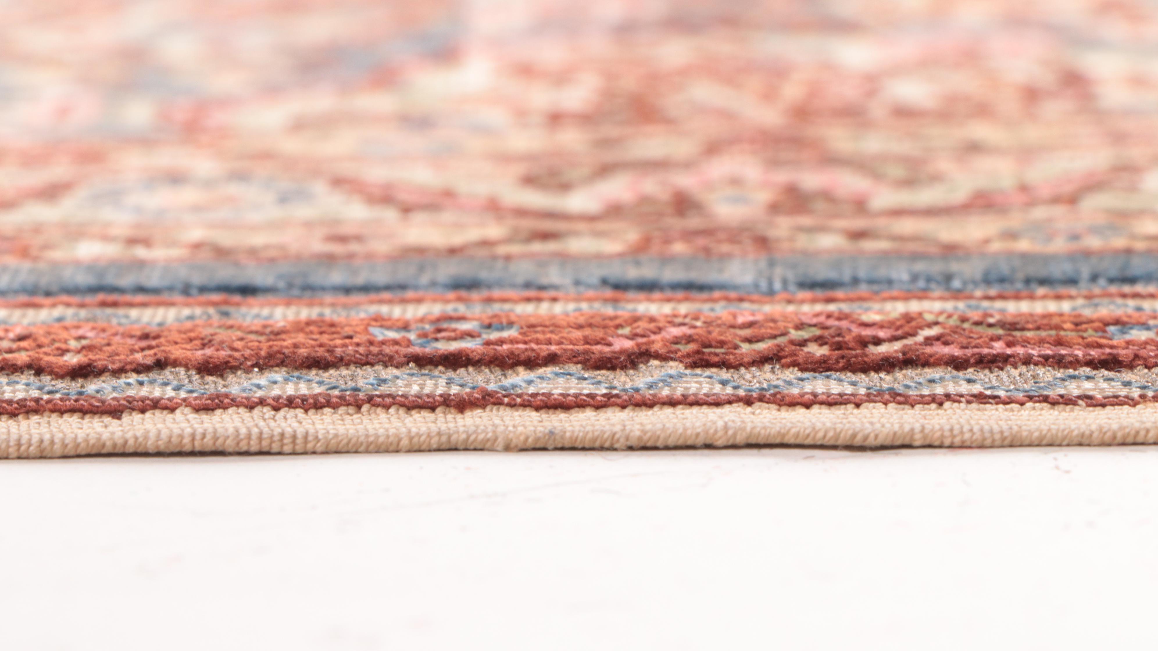 1'11 x 3'9 Hand-Knotted Turkish Kayseri Silk Prayer Rug