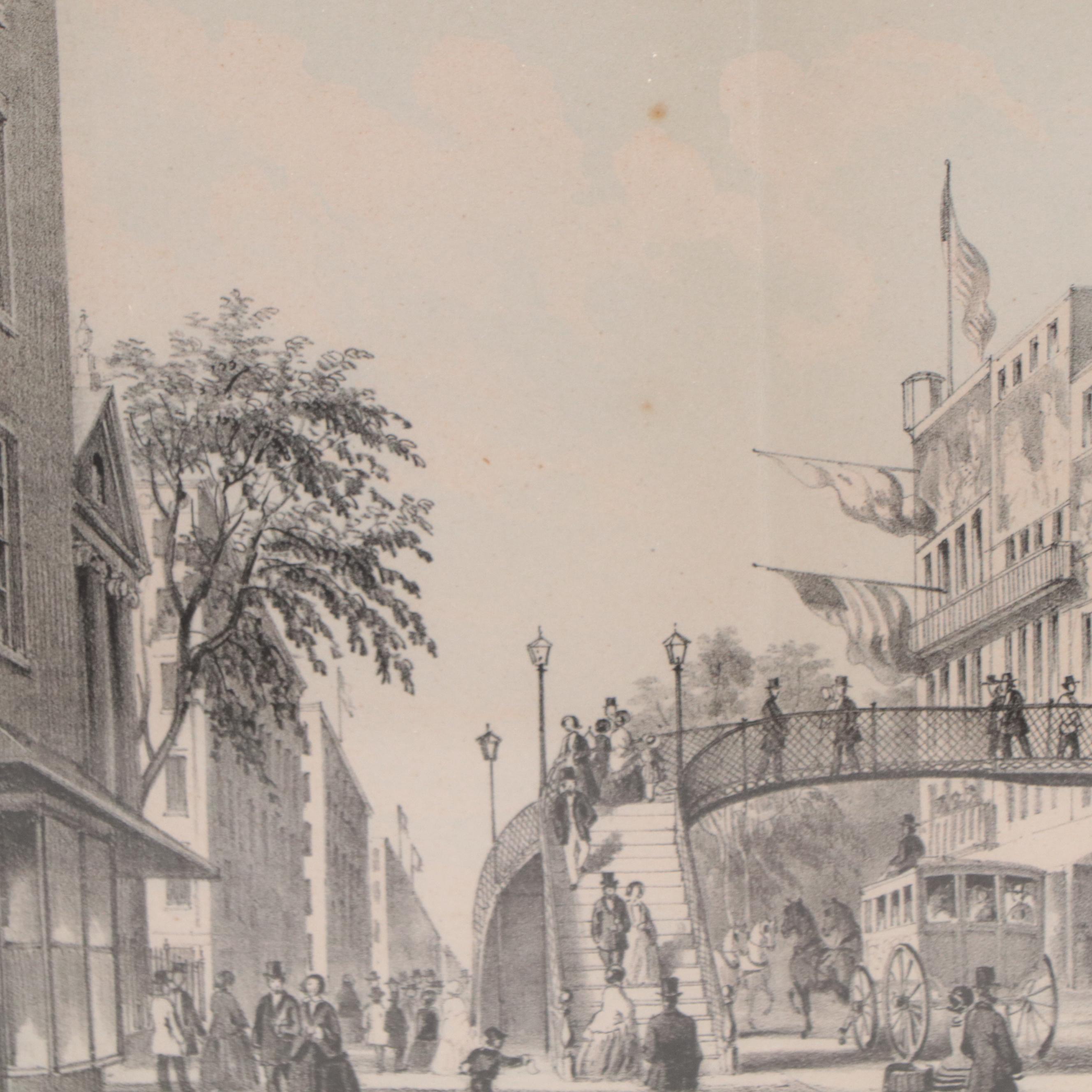 Engraving After William Powell Frith "The Duel" for Shakespeare and More