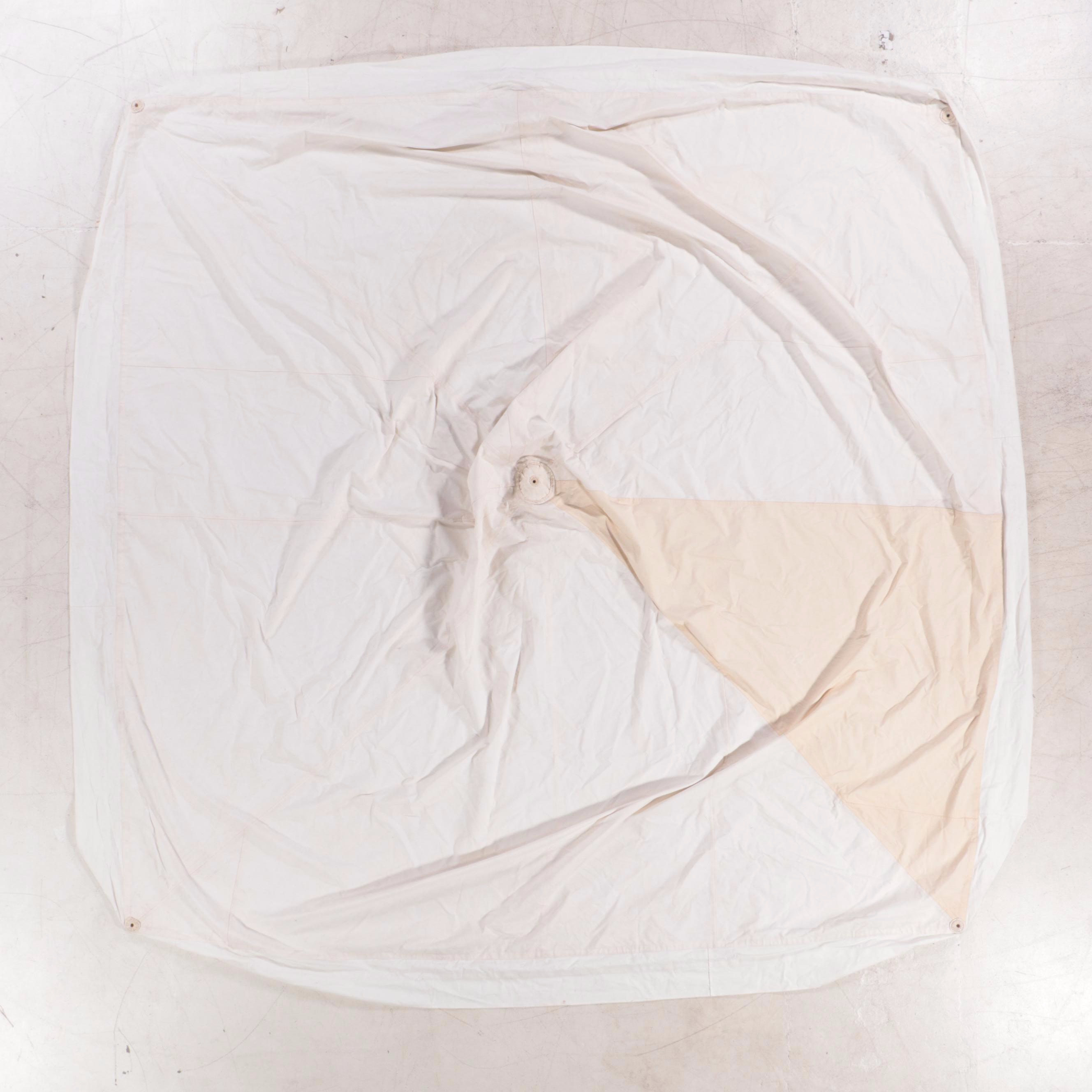 Square Canopy Cover With Scrolling Fringe