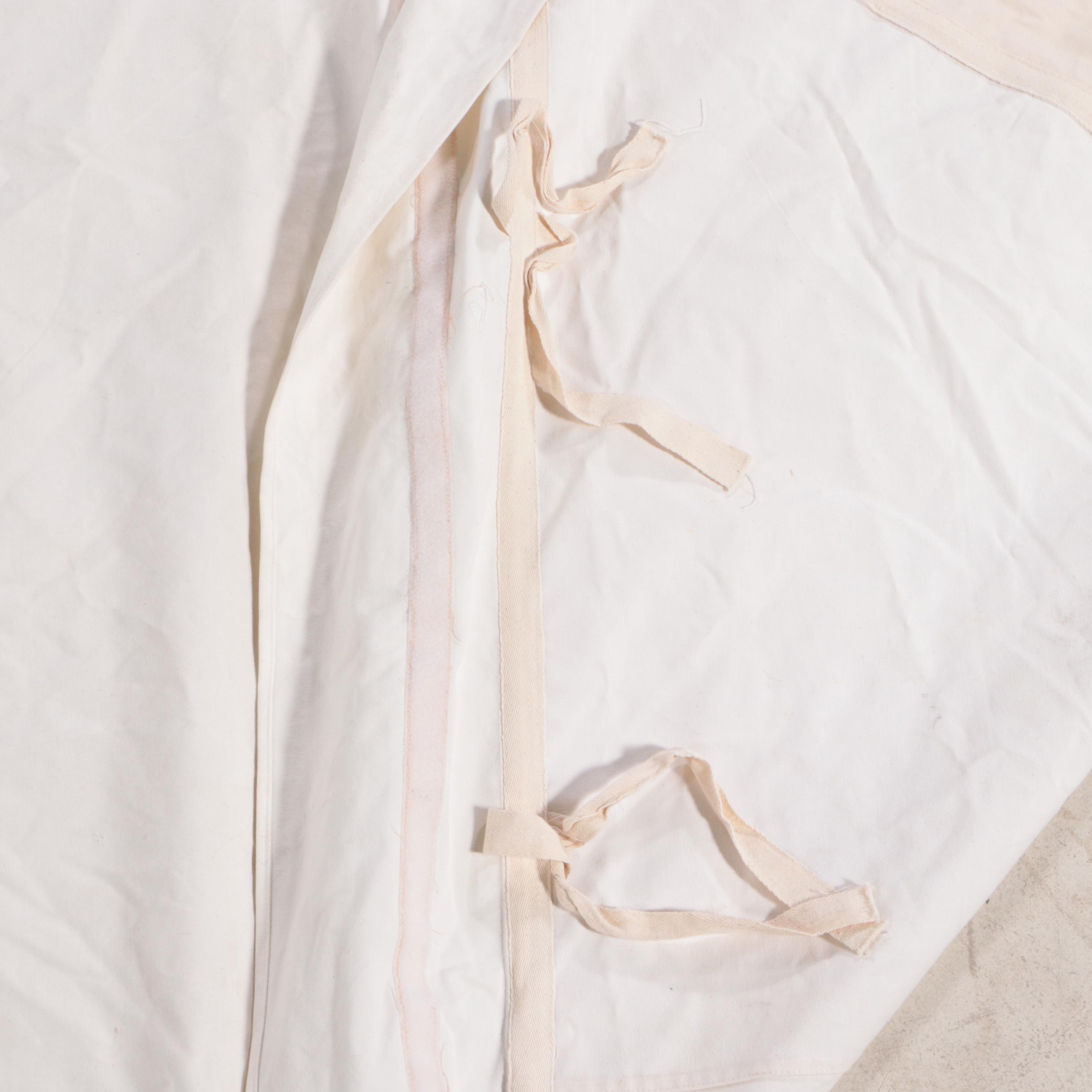 Square Canopy Cover With Scrolling Fringe