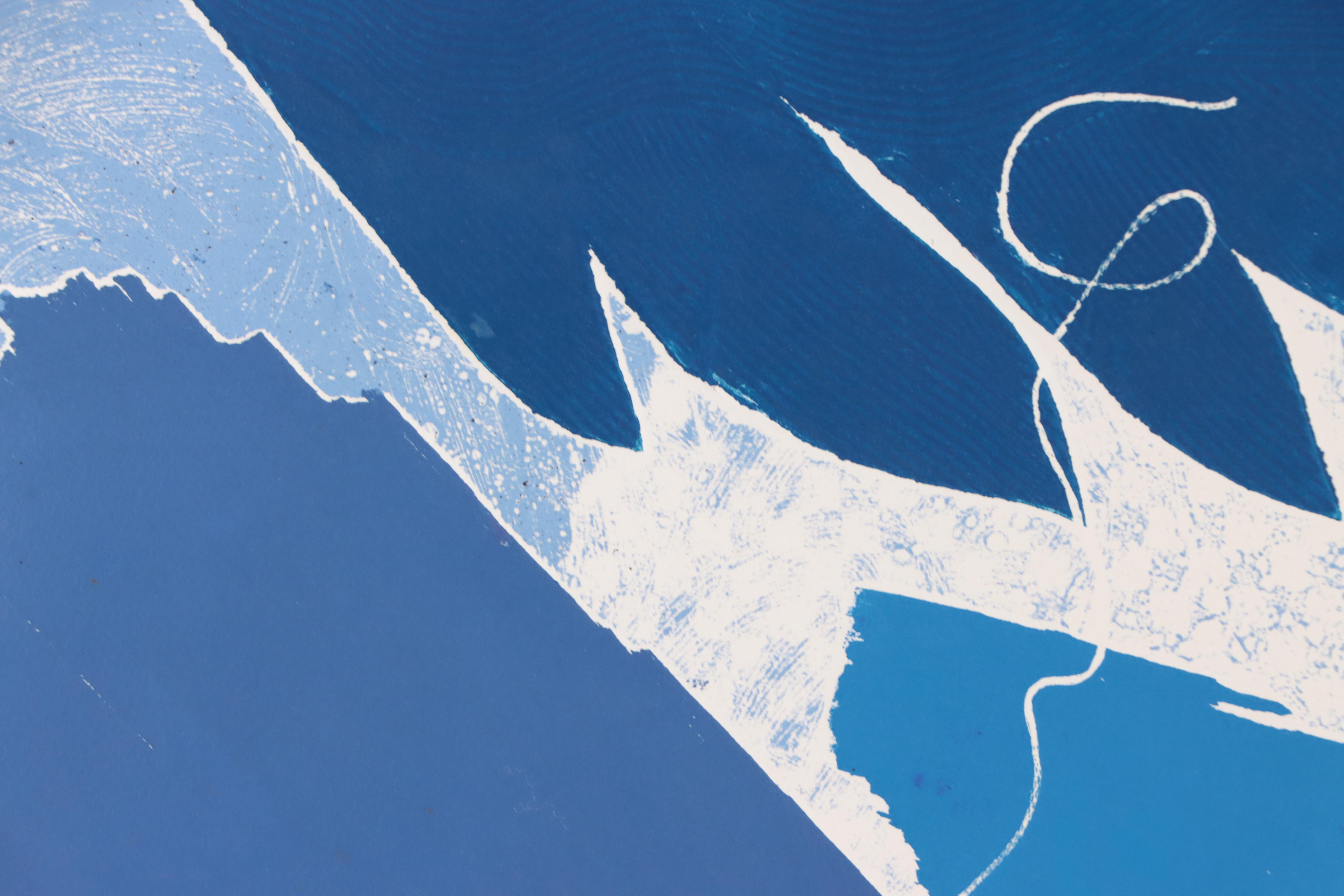 Sheila Bonser Abstract Collagraphs Including "Anticipation IV"