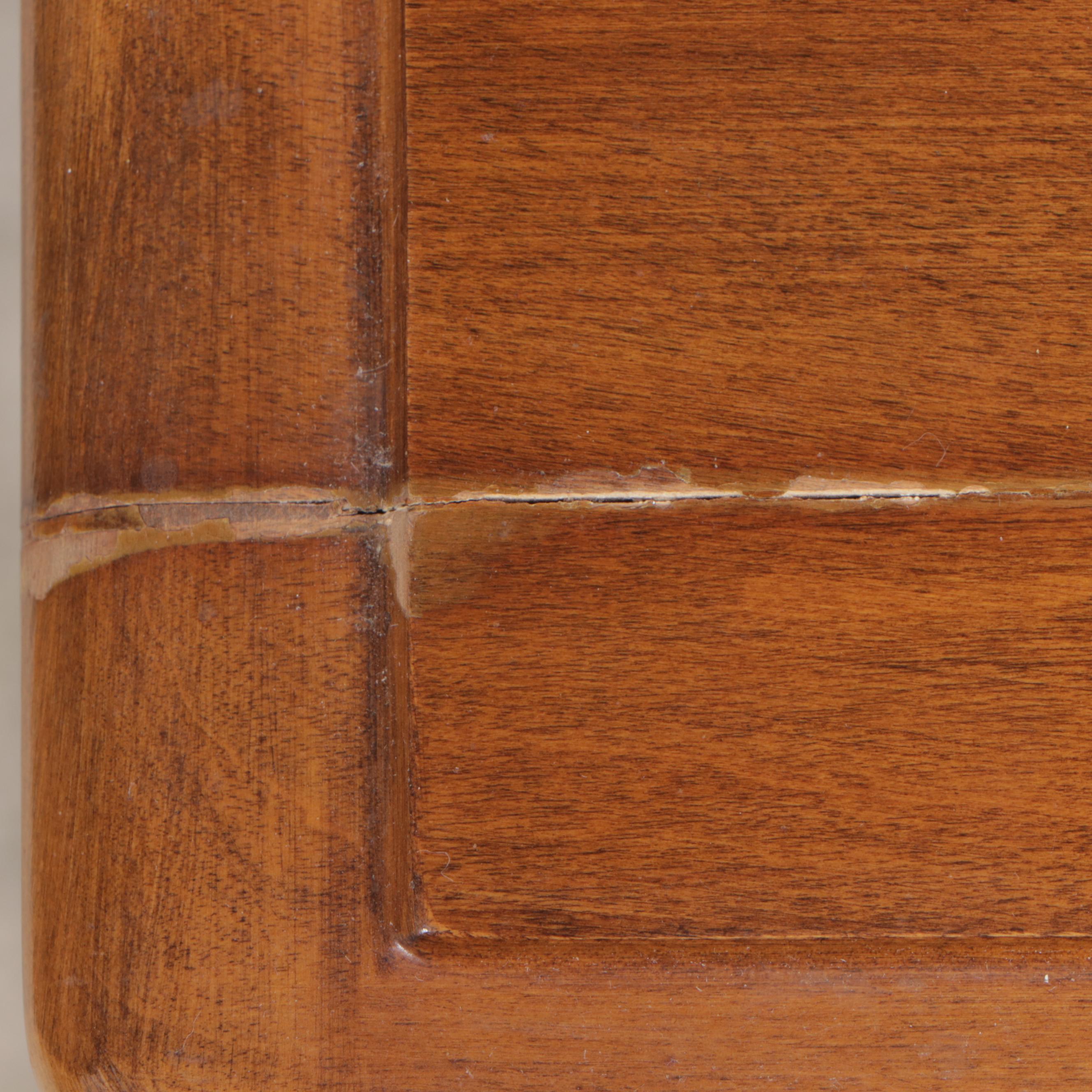 Pair of Kling Chippendale Style Maple Three-Drawer Nightstands