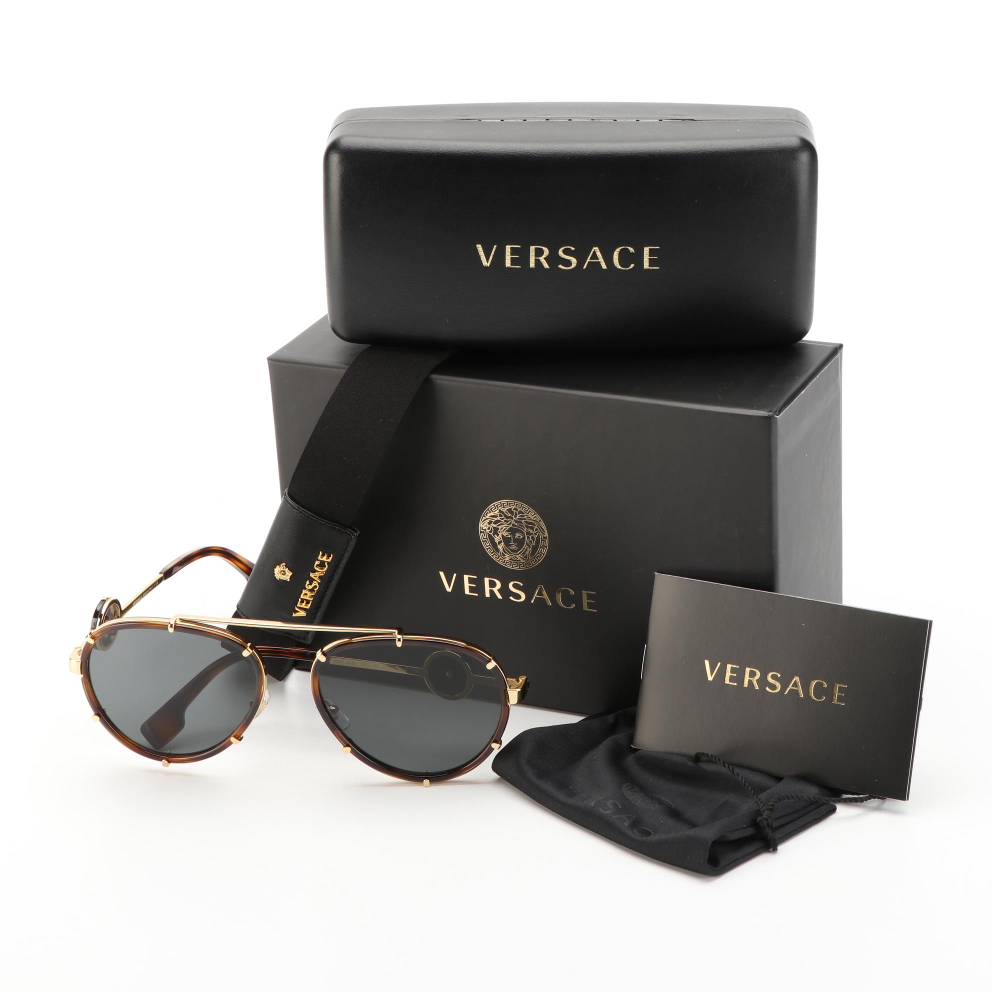 Versace Mod. 2232 Sunglasses with Case and Box