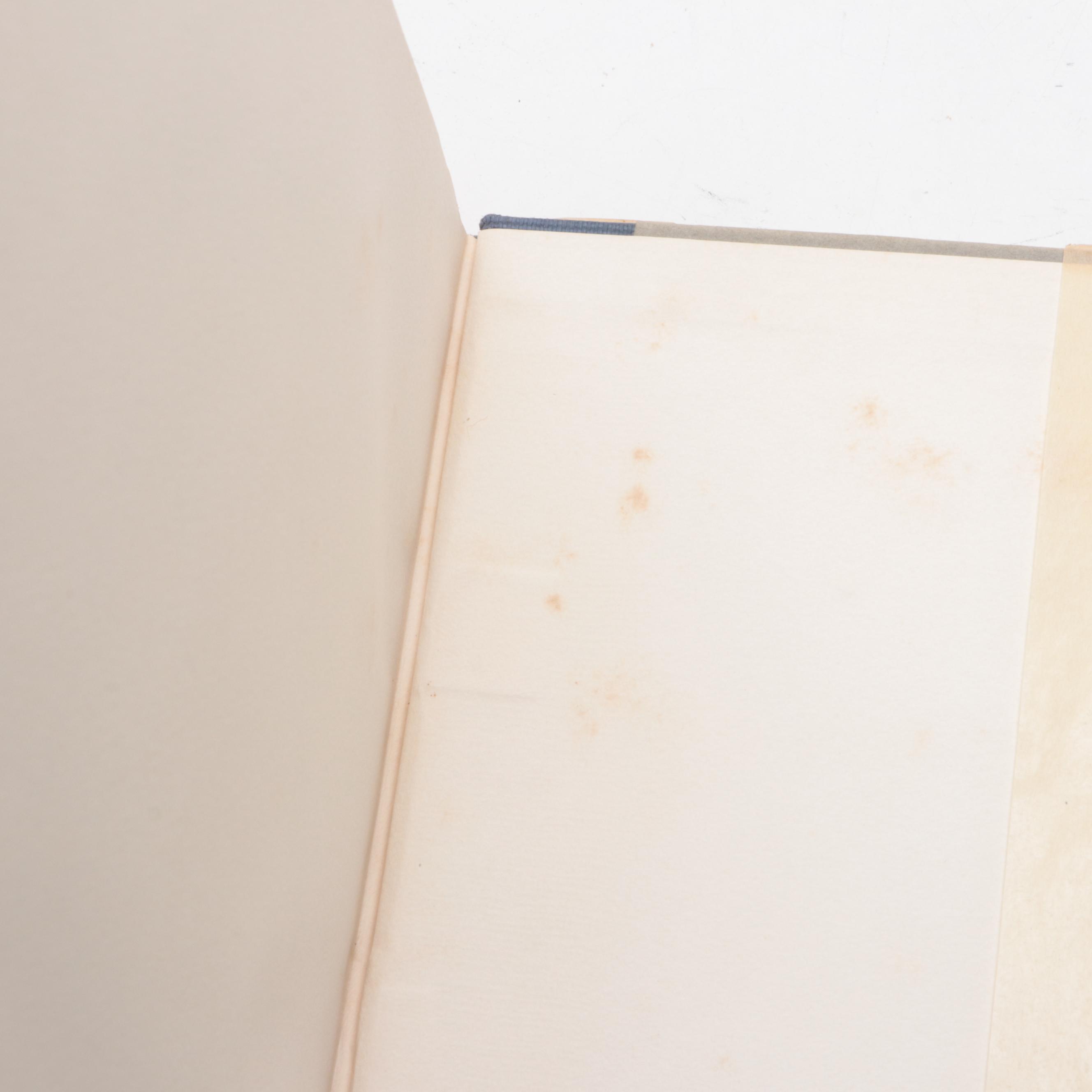 Signed Limited Edition "American Vignettes, 1860–1865" by John Drinkwater, 1931