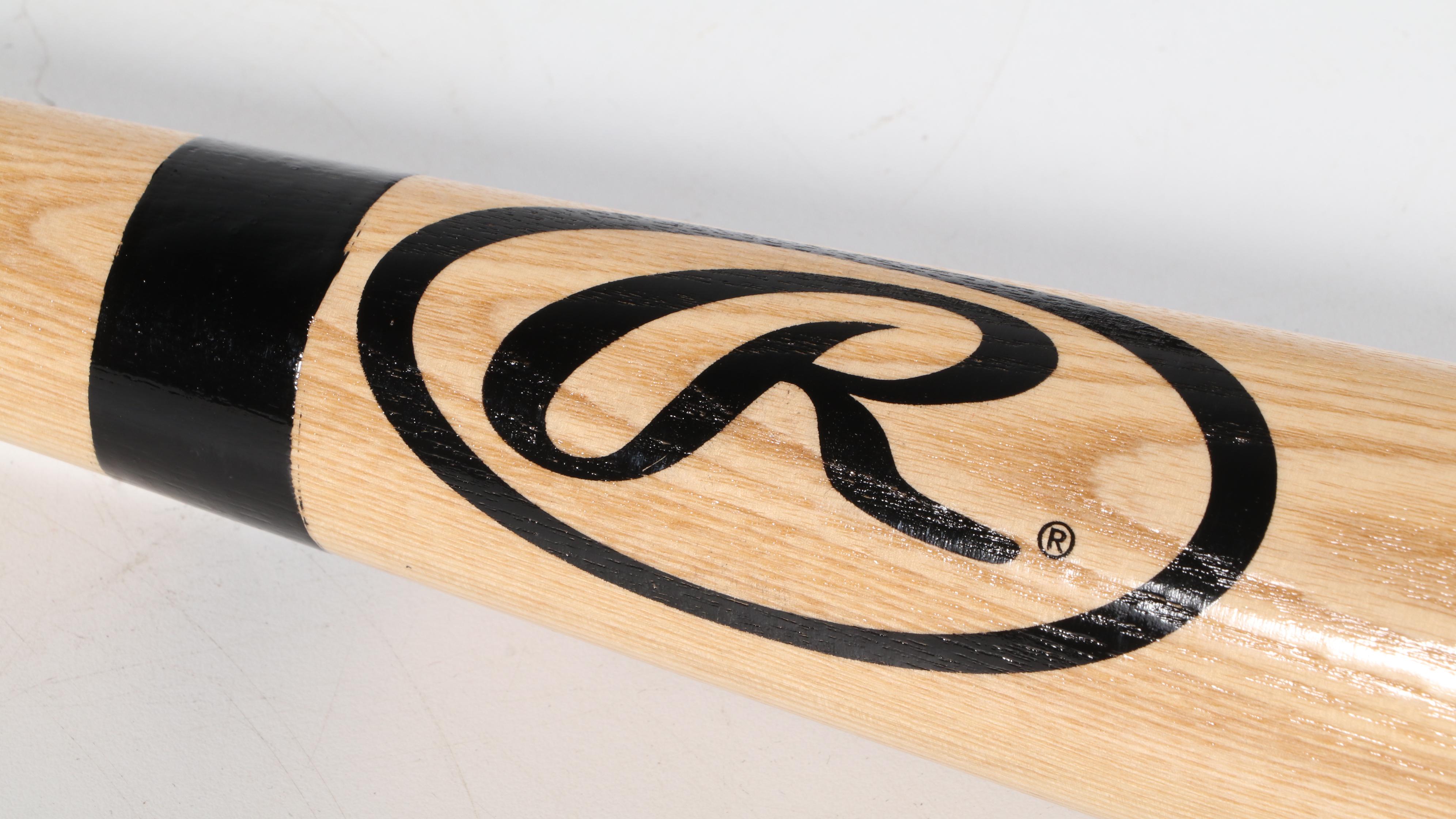 Roberto Alomar Toronto Blue Jays Signed Rawlings Pro Stock Baseball Bat