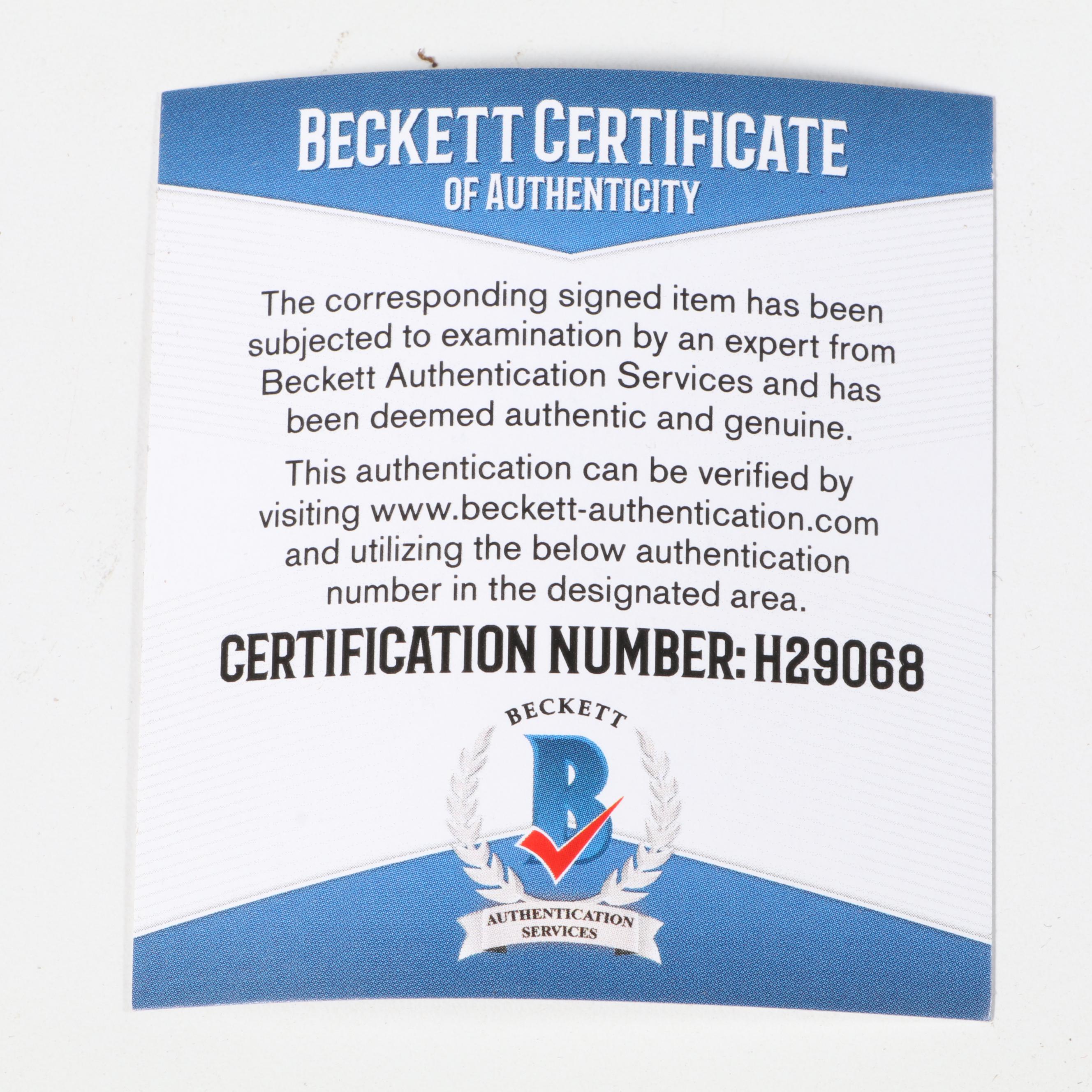 Roberto Alomar Toronto Blue Jays Signed Rawlings Pro Stock Baseball Bat