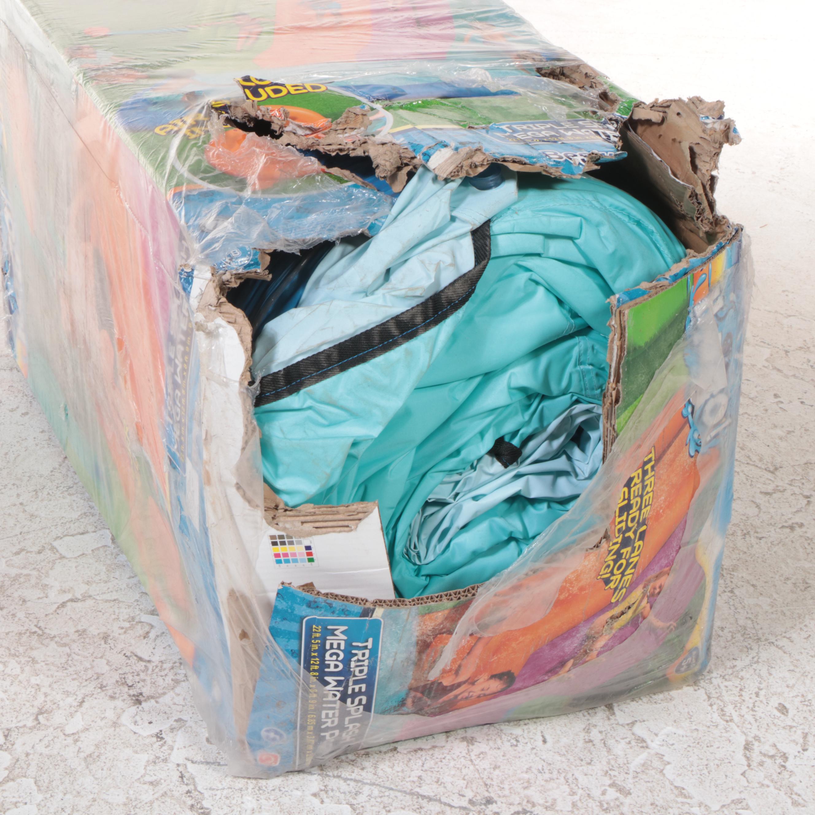 H2OGO! 22' Triple Splash Kids Inflatable Water Park