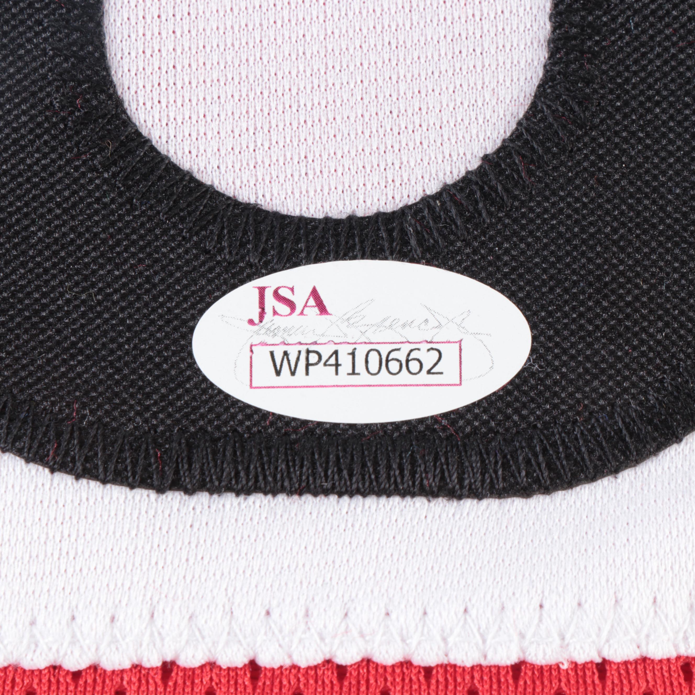 Carl Lewis Signed Olympic Team USA Track and Field Jersey