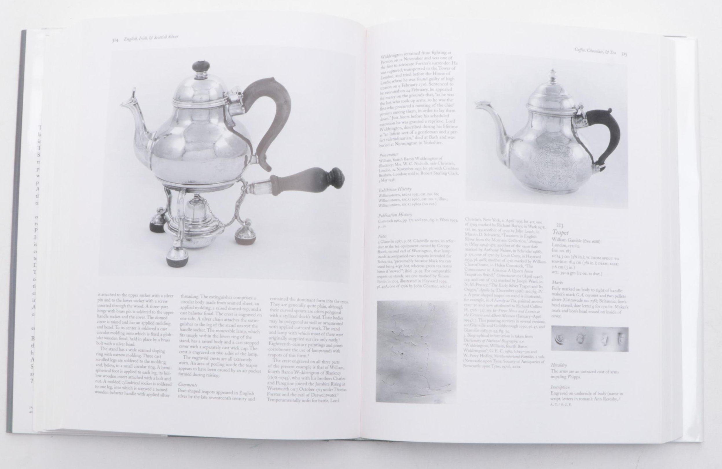 First Edition "English, Irish, & Scottish Silver" by Beth Carver Wees, 1997