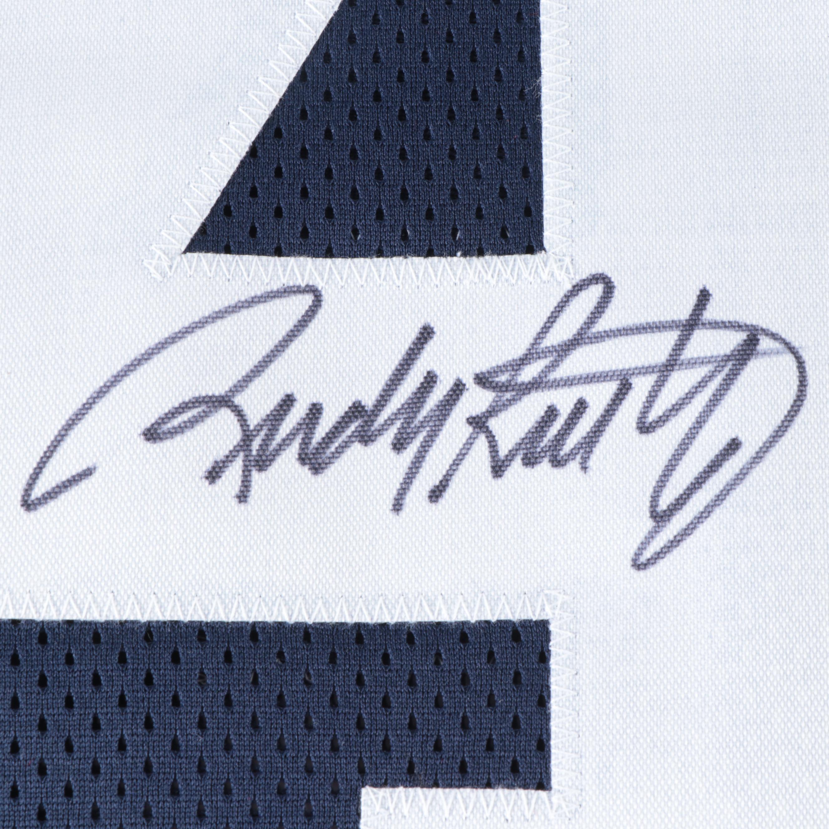 Rudy Ruettiger Signed University of Notre Dame Fighting Irish Football Jersey