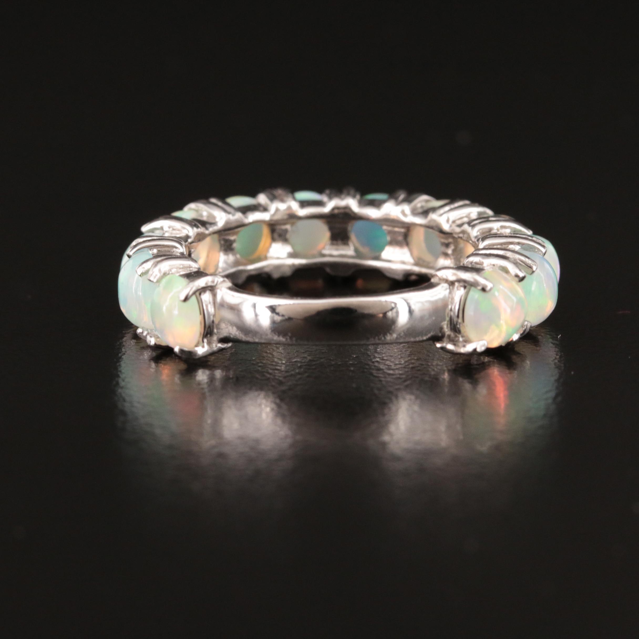 Sterling Opal Ring