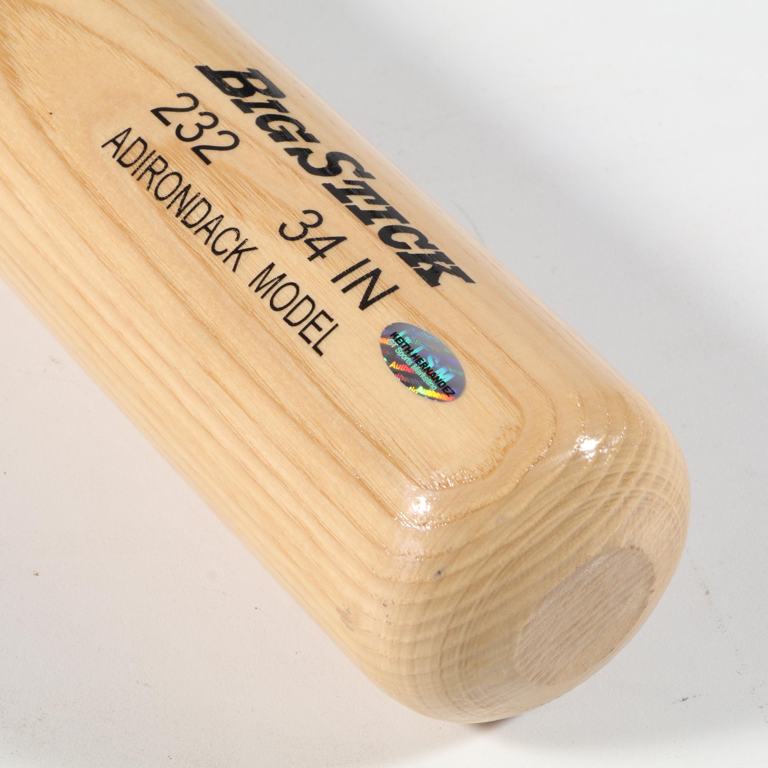 Keith Hernandez Signed and Inscribed Rawlings Adironrack Big Stick Baseball Bat