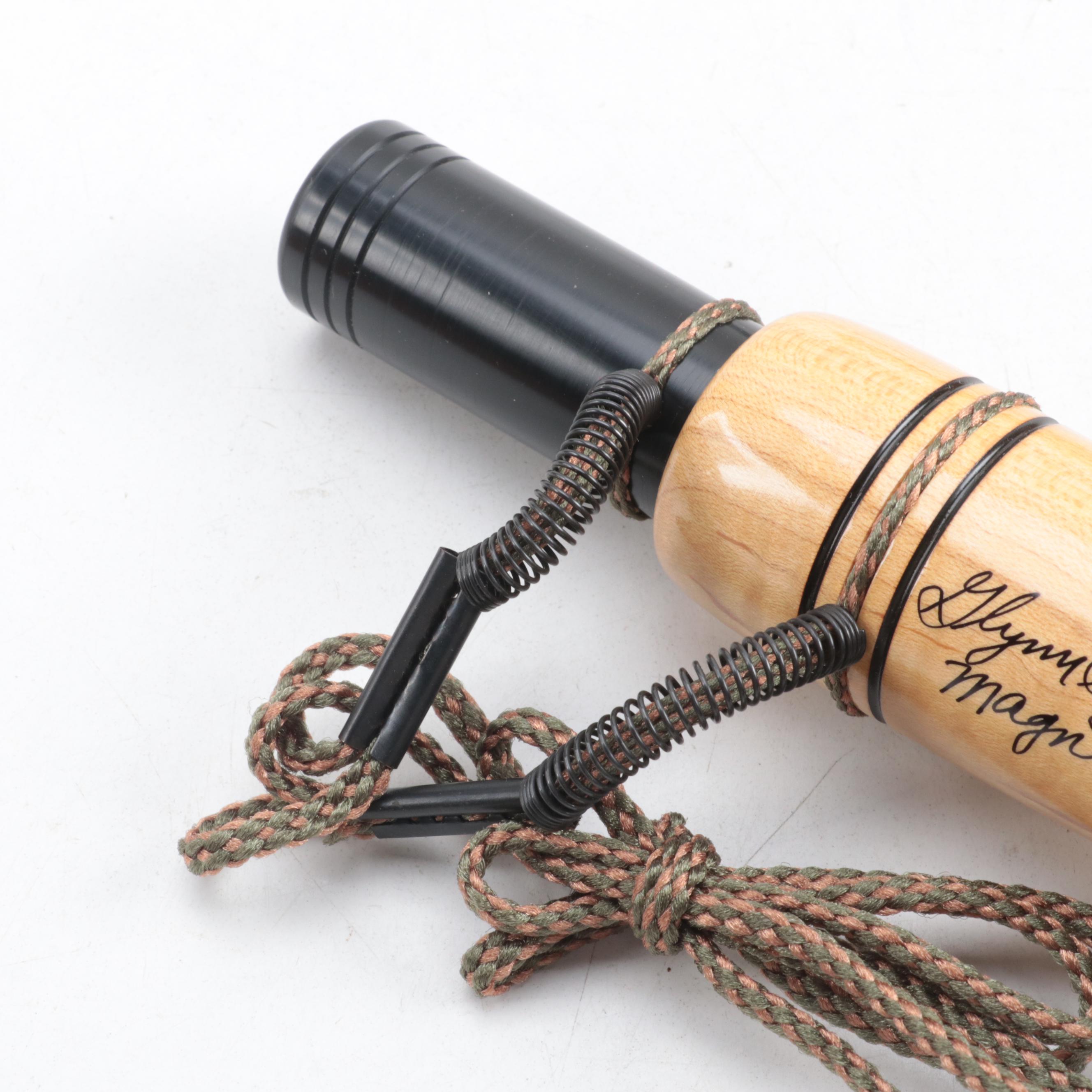 Glynn Scobey Hand-Crafted Wooden Magnum Goose and Mallard Duck Calls