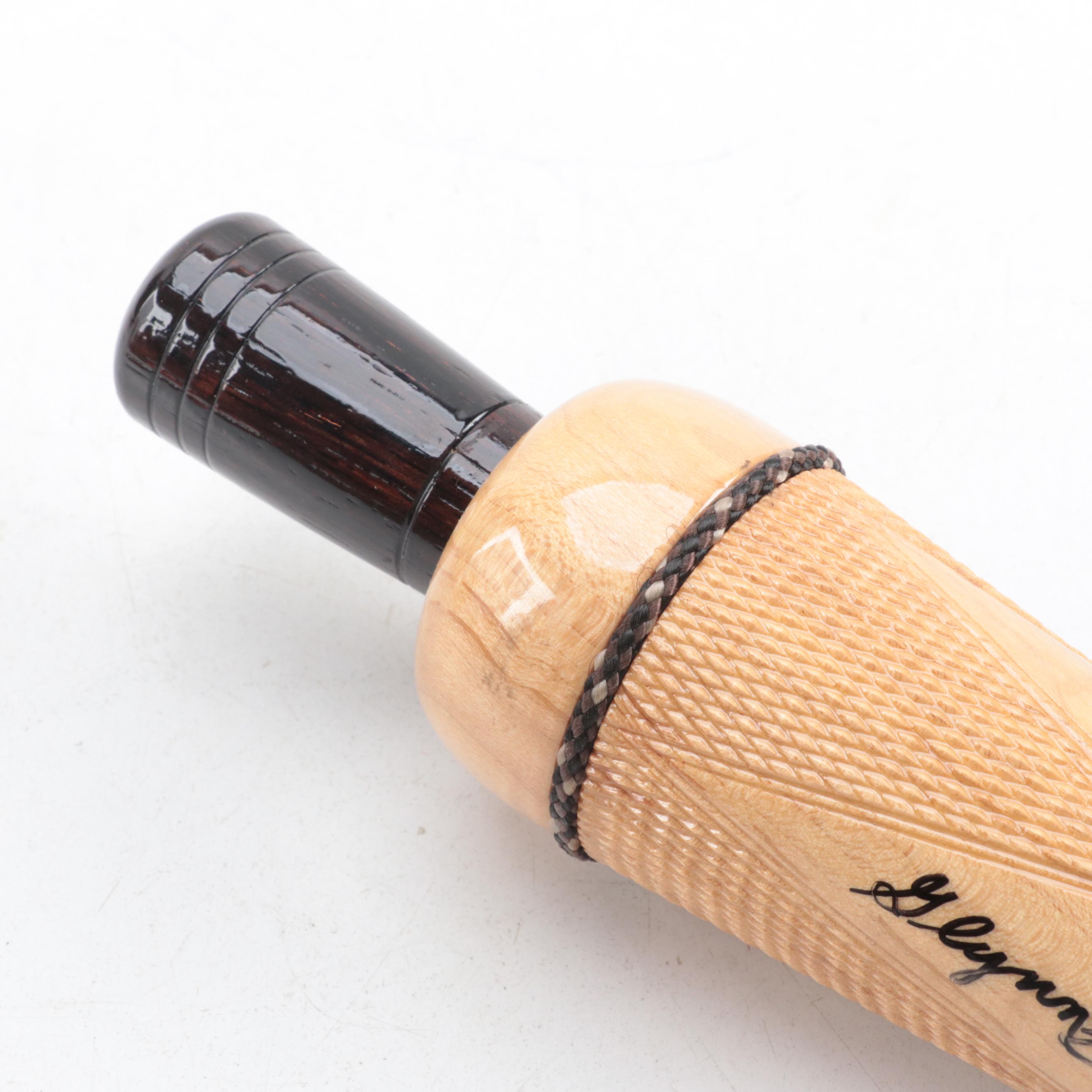 Glynn Scobey Hand-Crafted Wooden Magnum Goose and Mallard Duck Calls