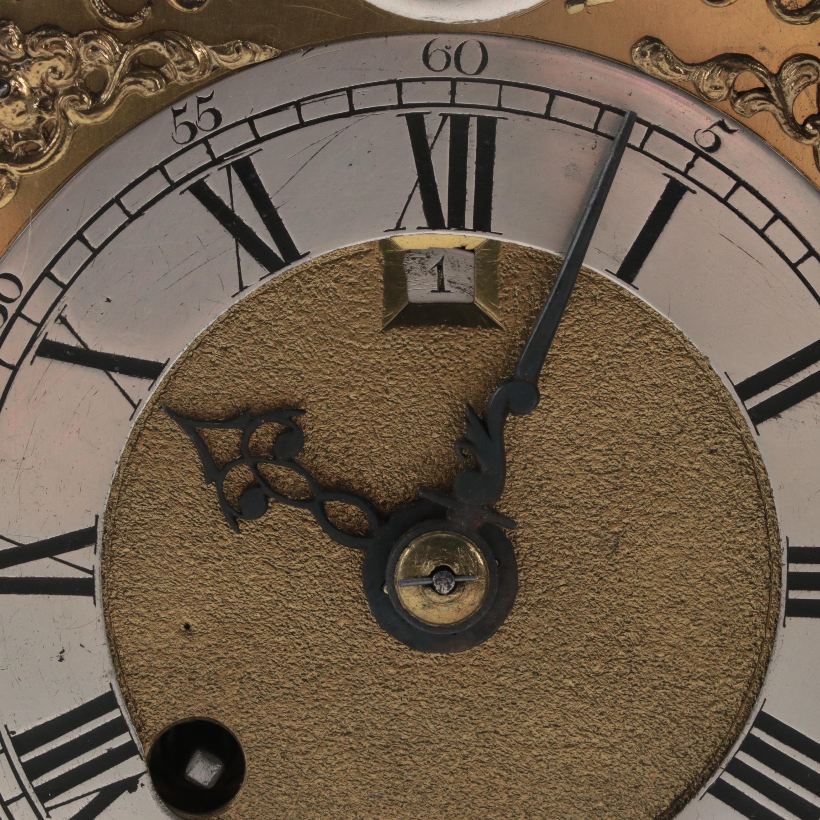 George III Devereux Bowly Chinoiserie Bracket Clock, Mid to Late 18th Century