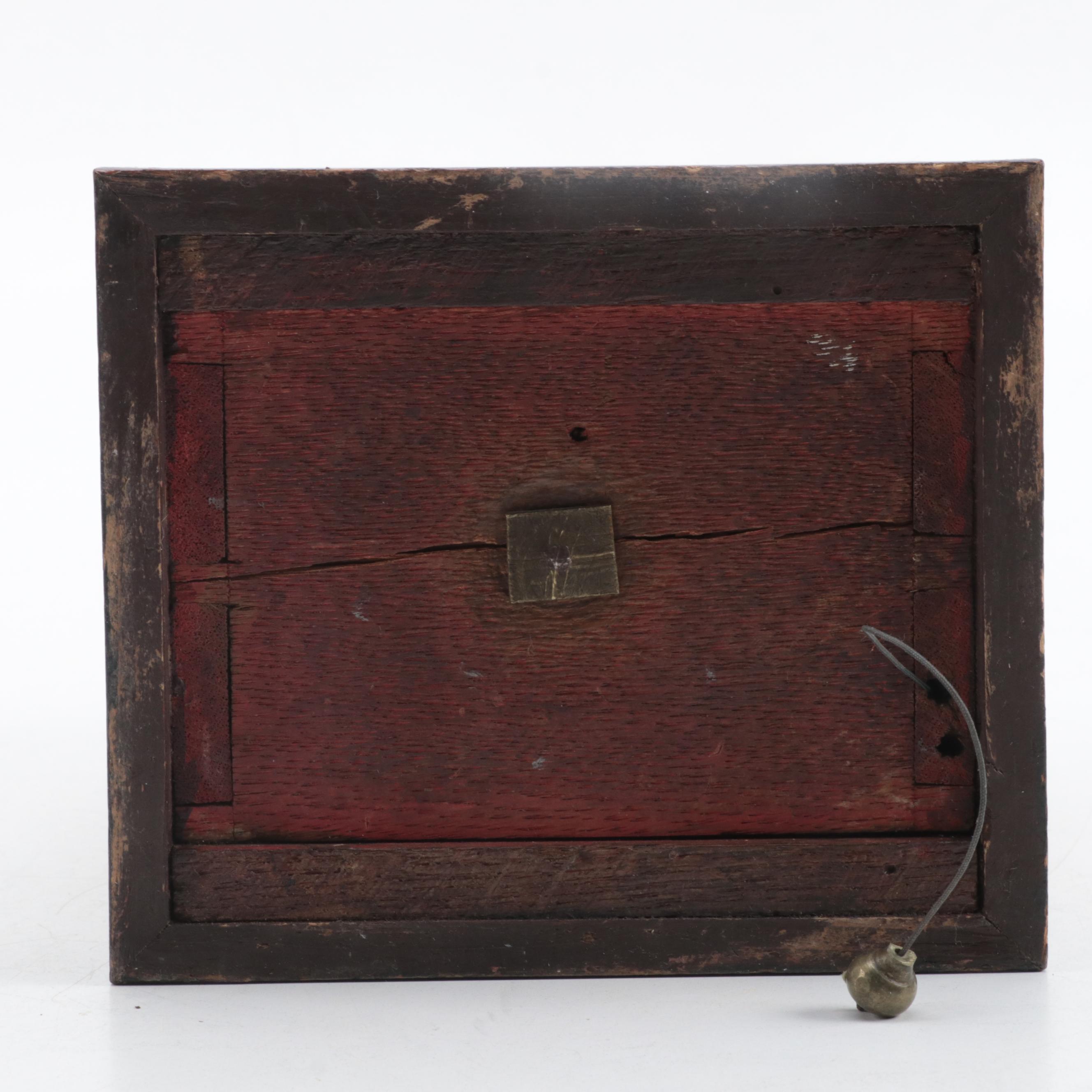 George III Devereux Bowly Chinoiserie Bracket Clock, Mid to Late 18th Century