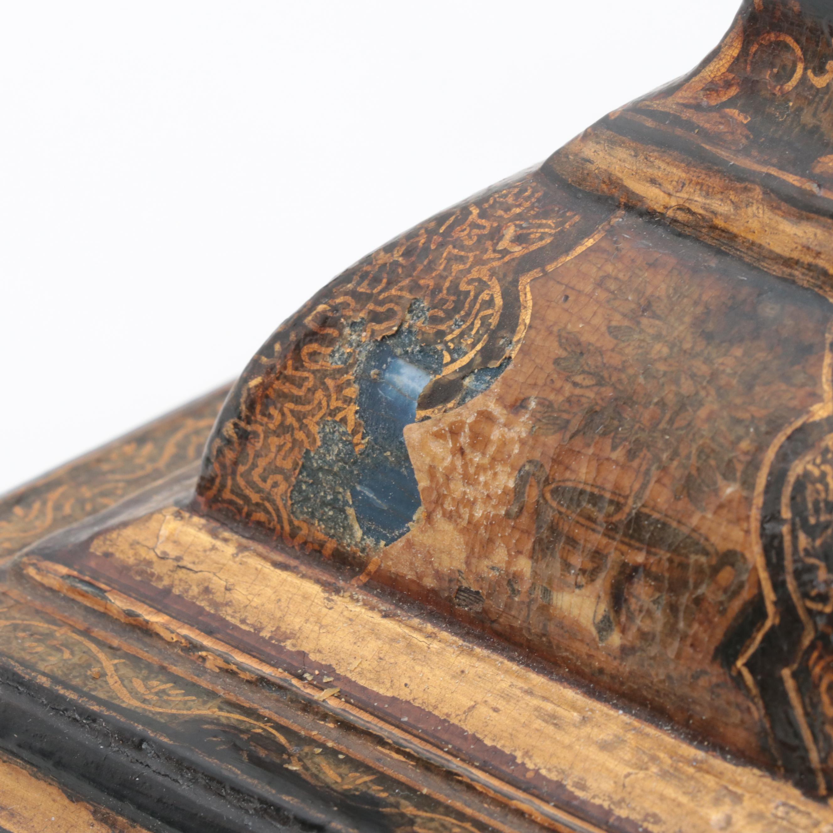 George III Devereux Bowly Chinoiserie Bracket Clock, Mid to Late 18th Century