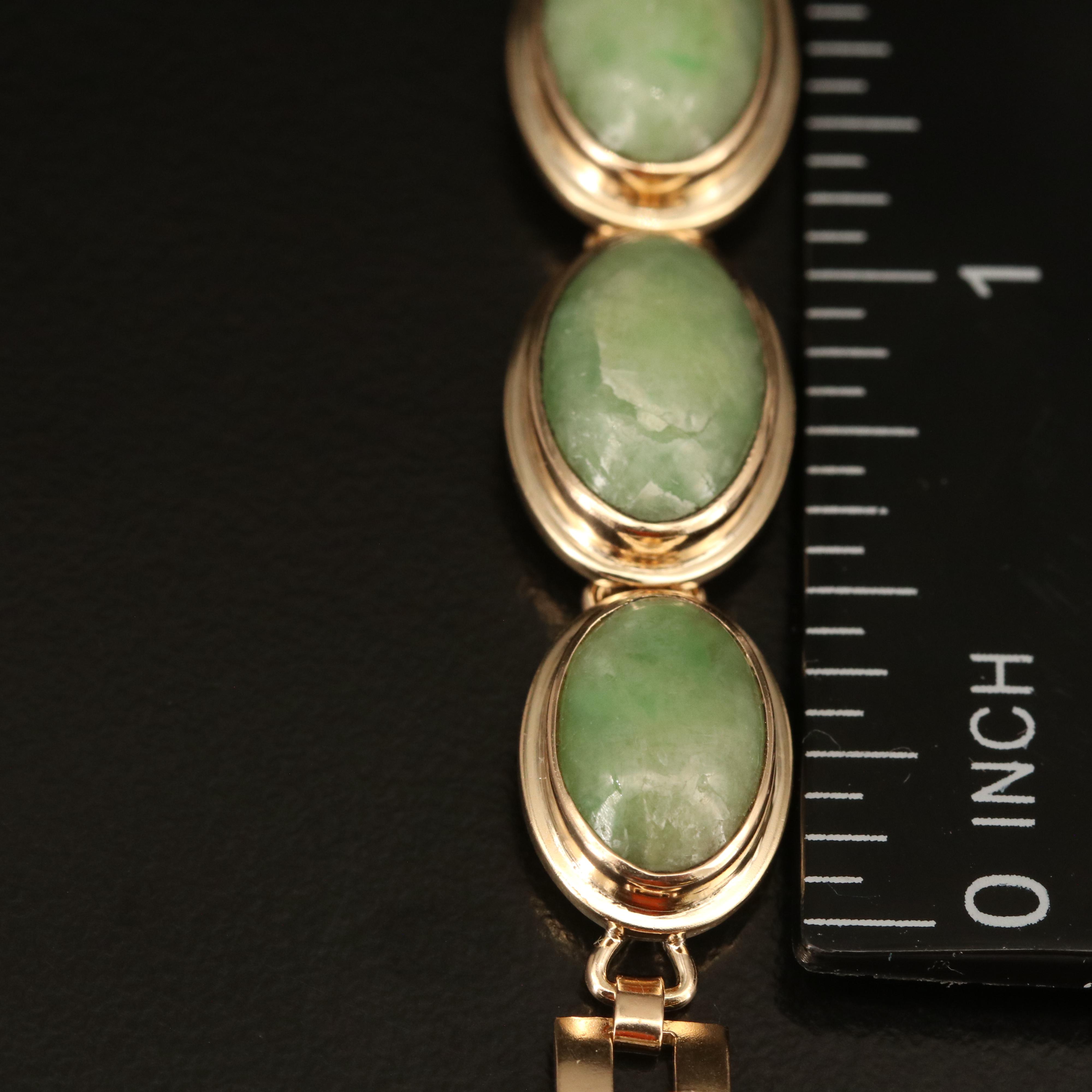 10K Jadeite Bracelet