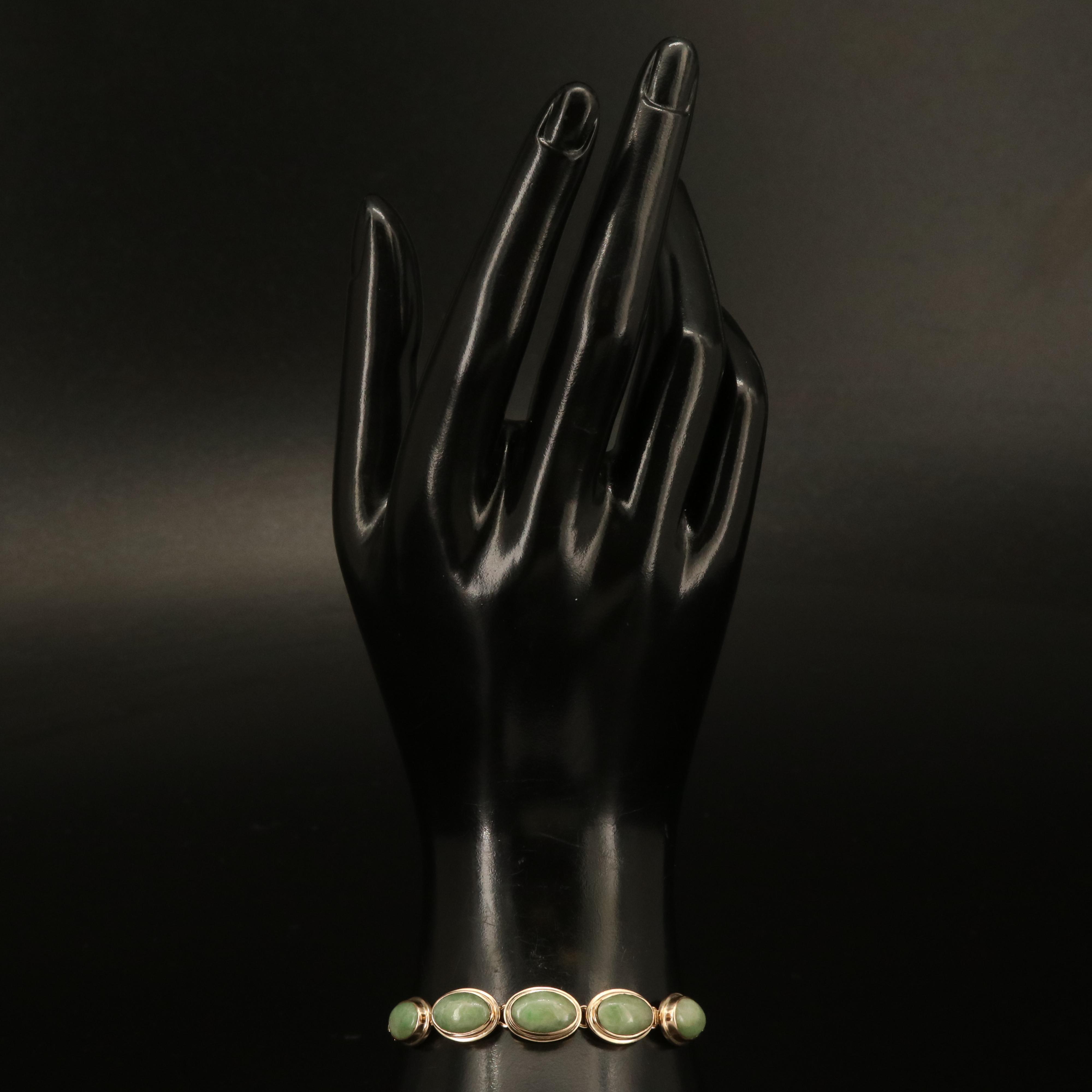 10K Jadeite Bracelet