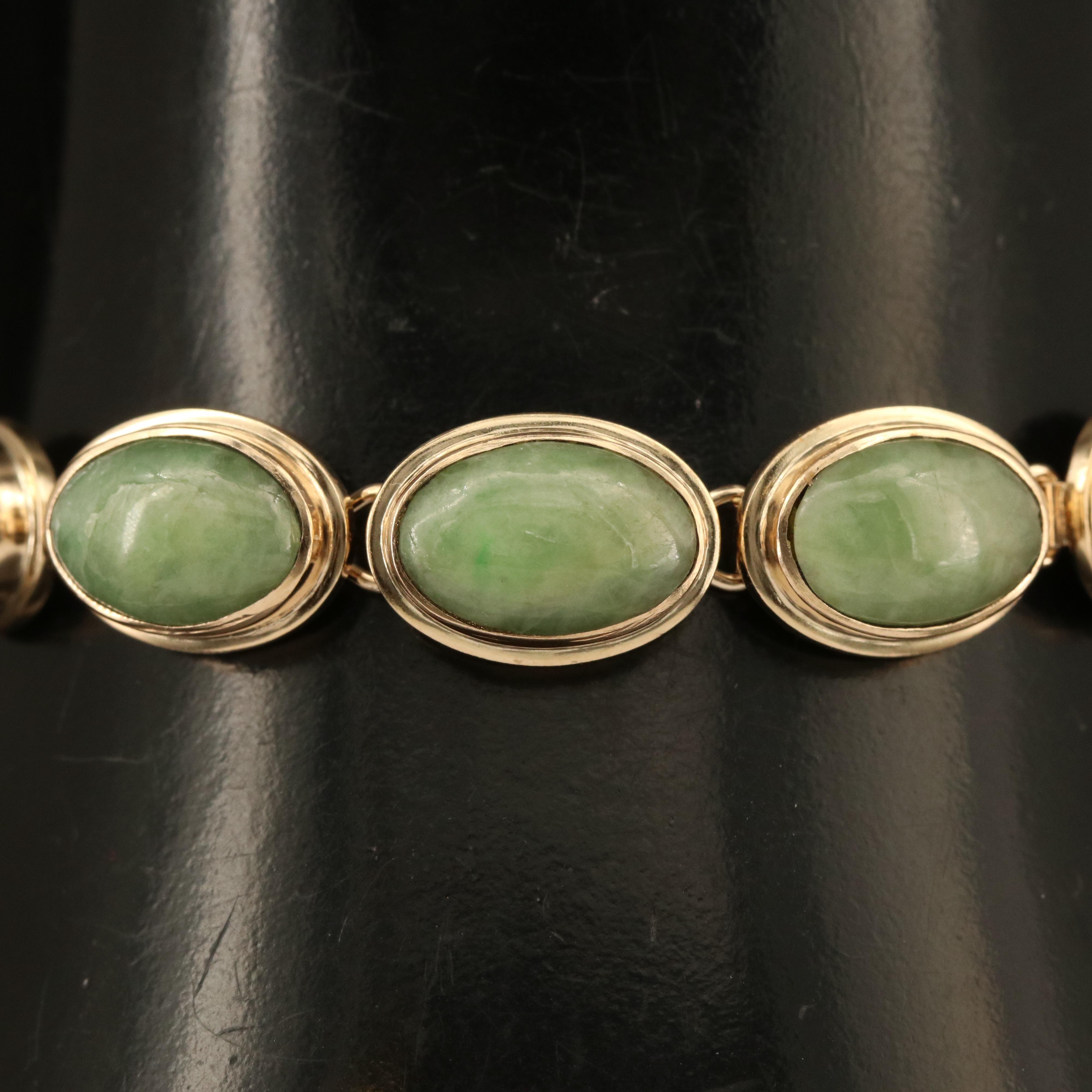 10K Jadeite Bracelet