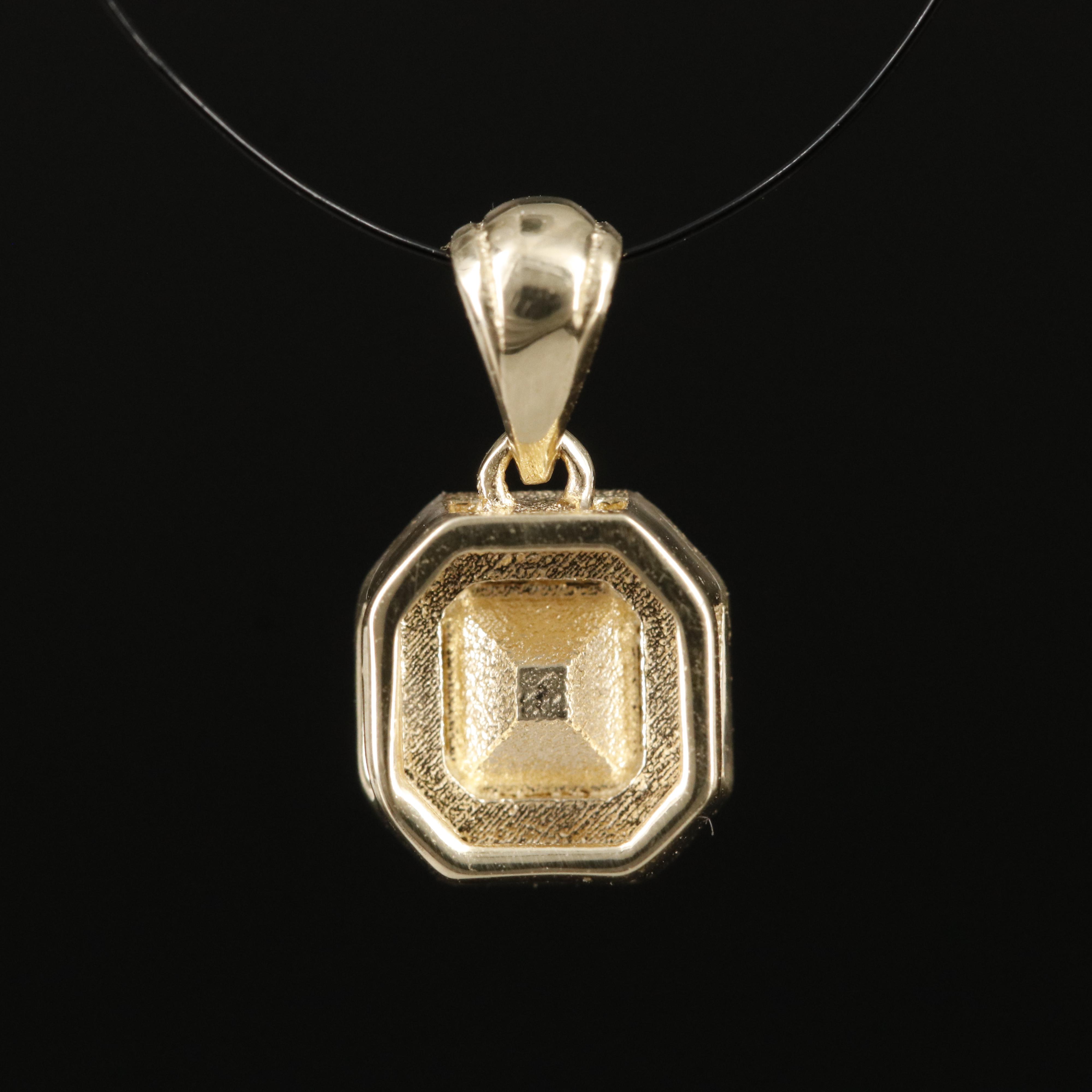 14K 0.31 CTW Diamond Pendant