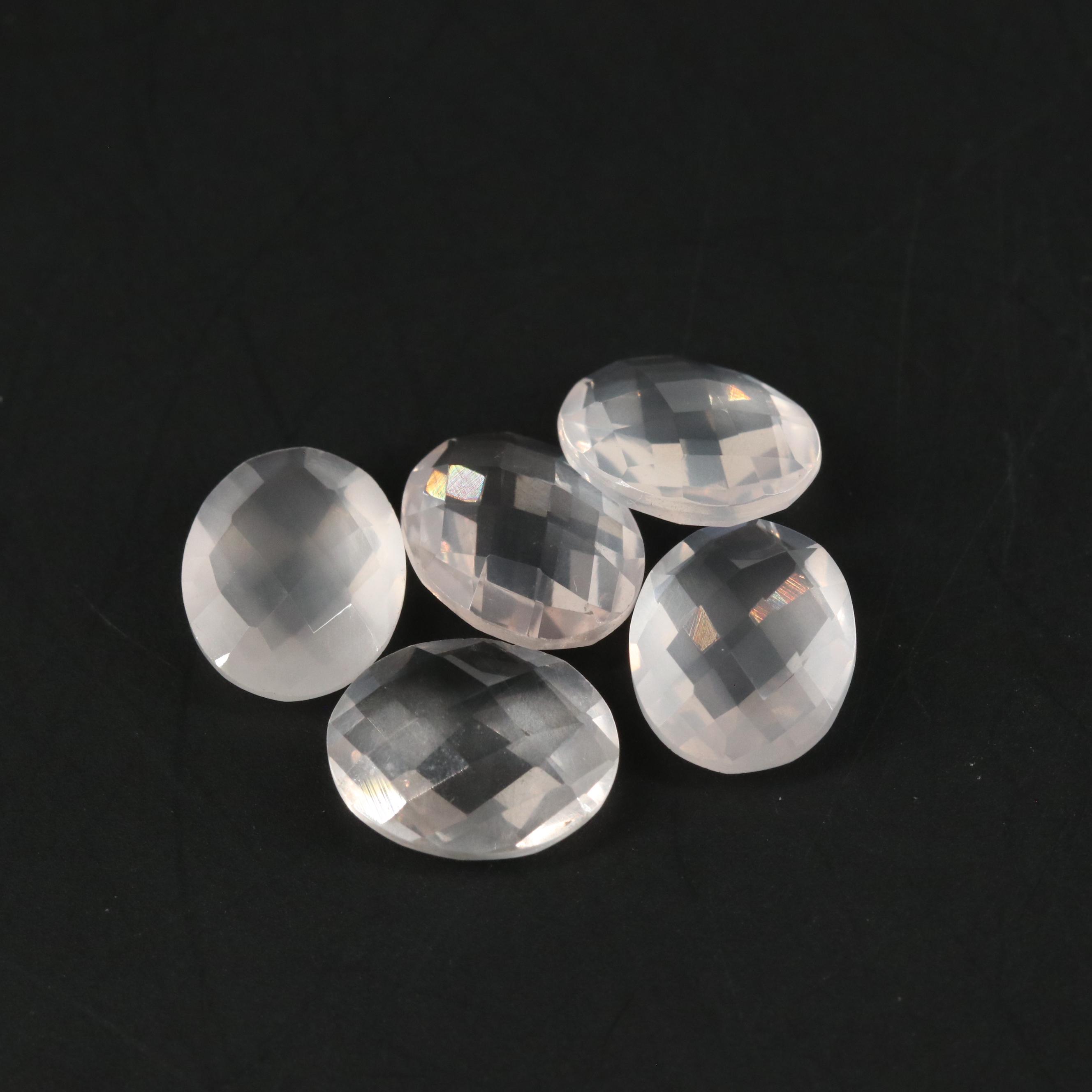 Loose 10.19 CTW Rose Quartz