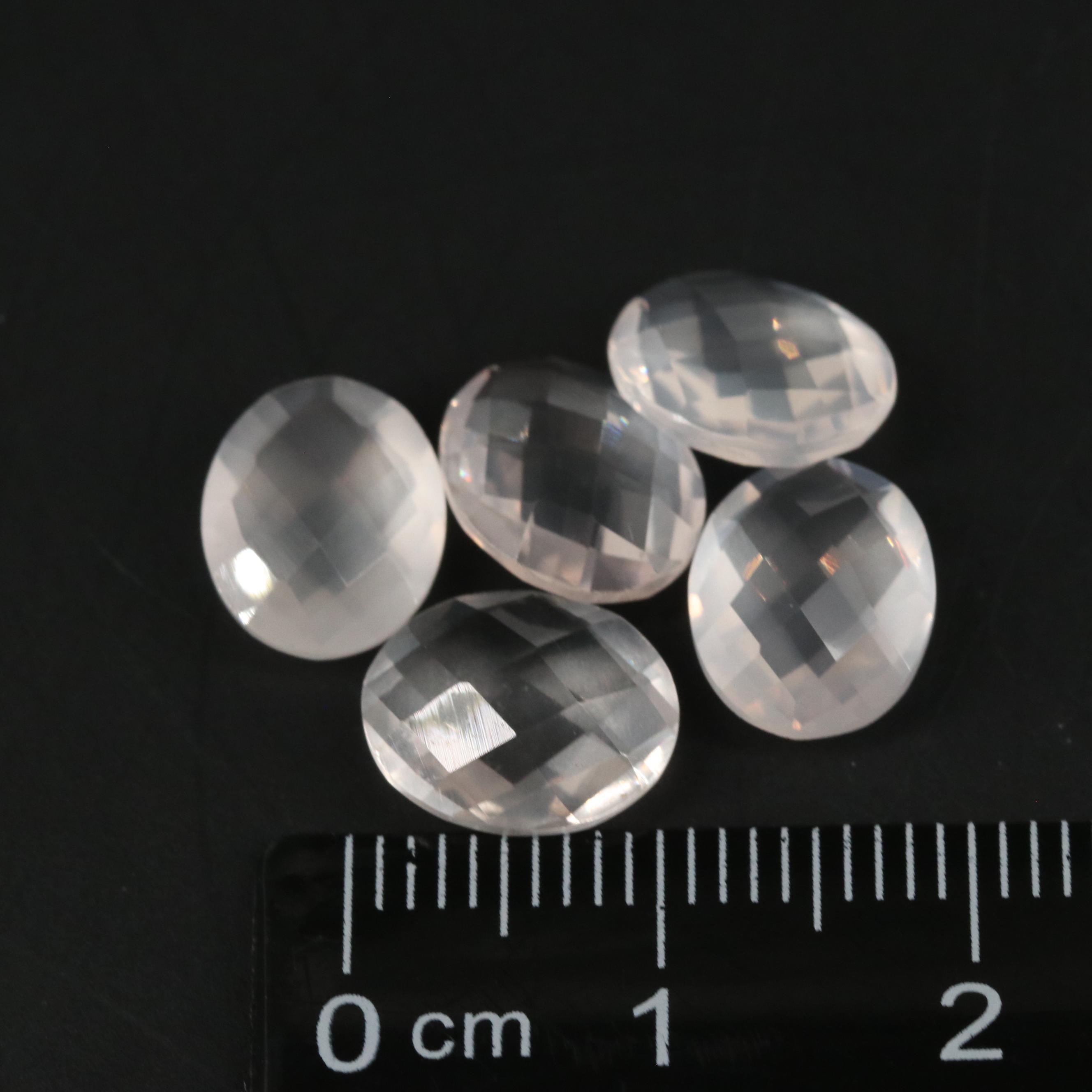 Loose 10.19 CTW Rose Quartz